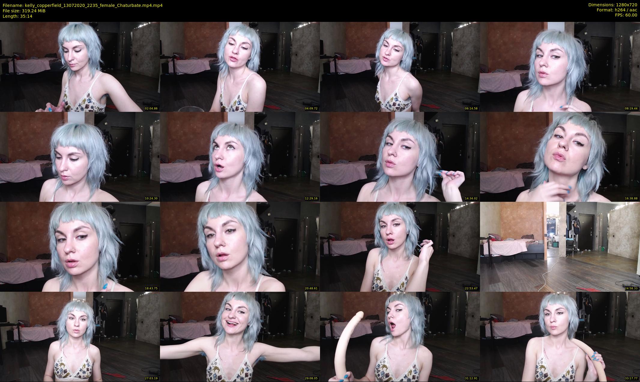 kelly_copperfield — 36 minute Chaturbate female cam show recording, 720p, Jul 13, 2020