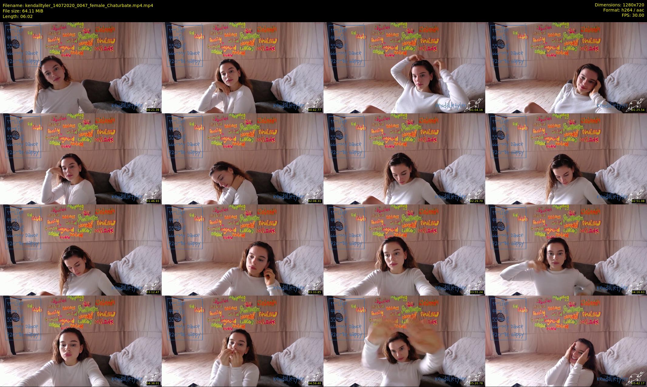 kendalltyler — 7 minute Chaturbate female cam show recording, 720p, Jul 14, 2020