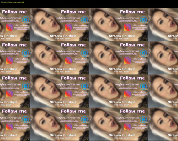 krissone — 25 minute Chaturbate female cam show recording, 720p, Jul 13, 2020