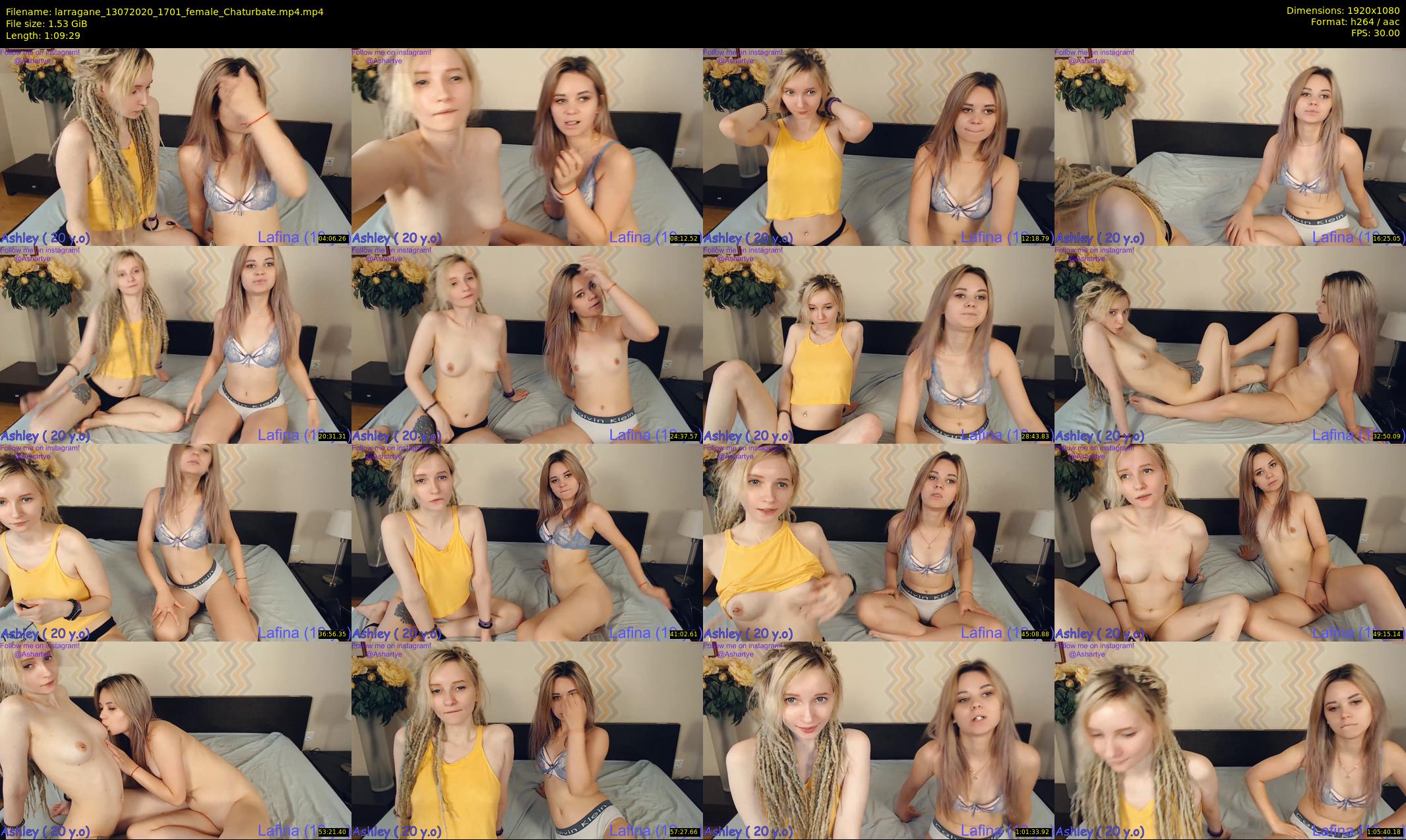 larragane — 70 minute Chaturbate couple cam show recording, 1080p, Jul 13, 2020