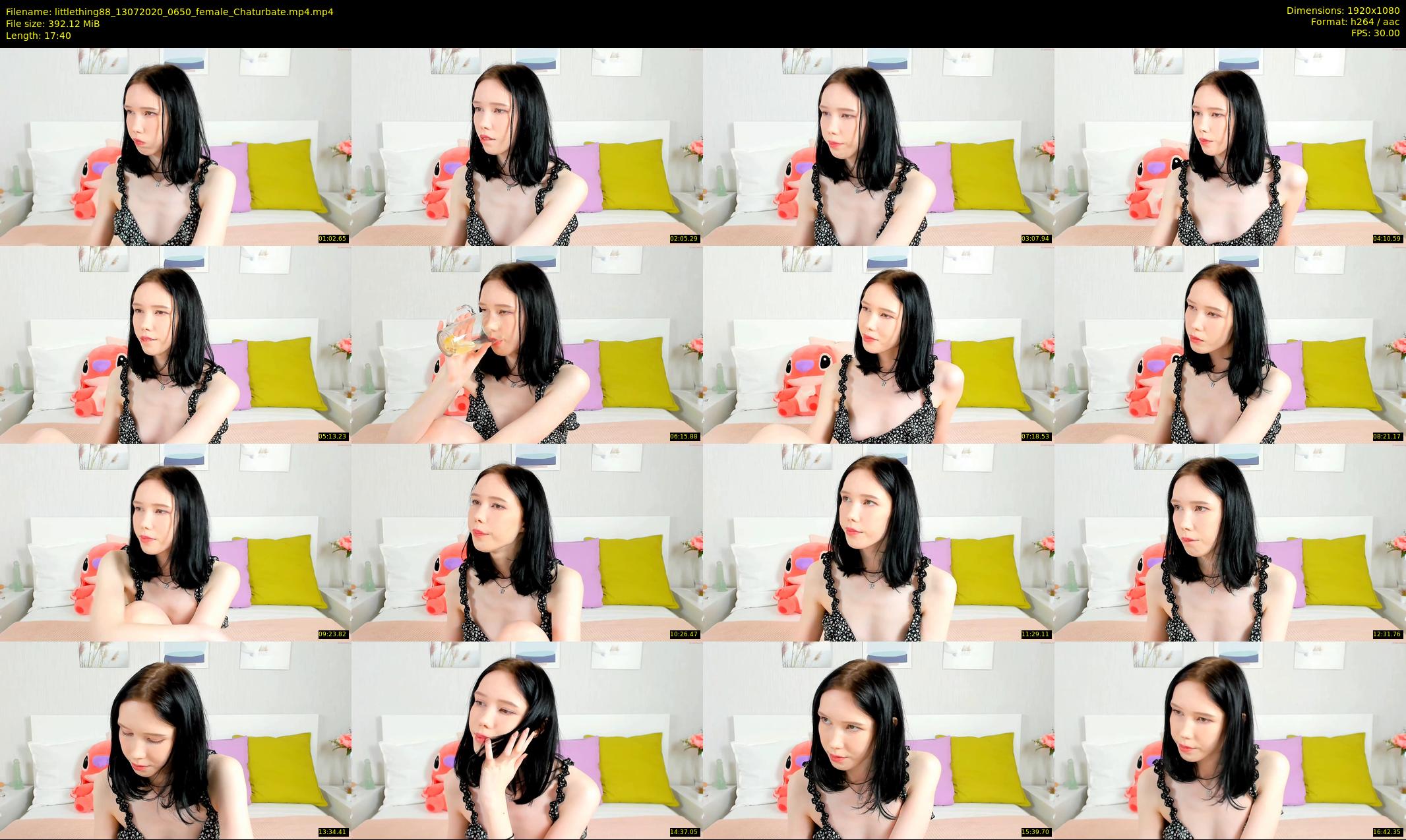littlething88 — 18 minute Chaturbate female cam show recording, 1080p, Jul 13, 2020