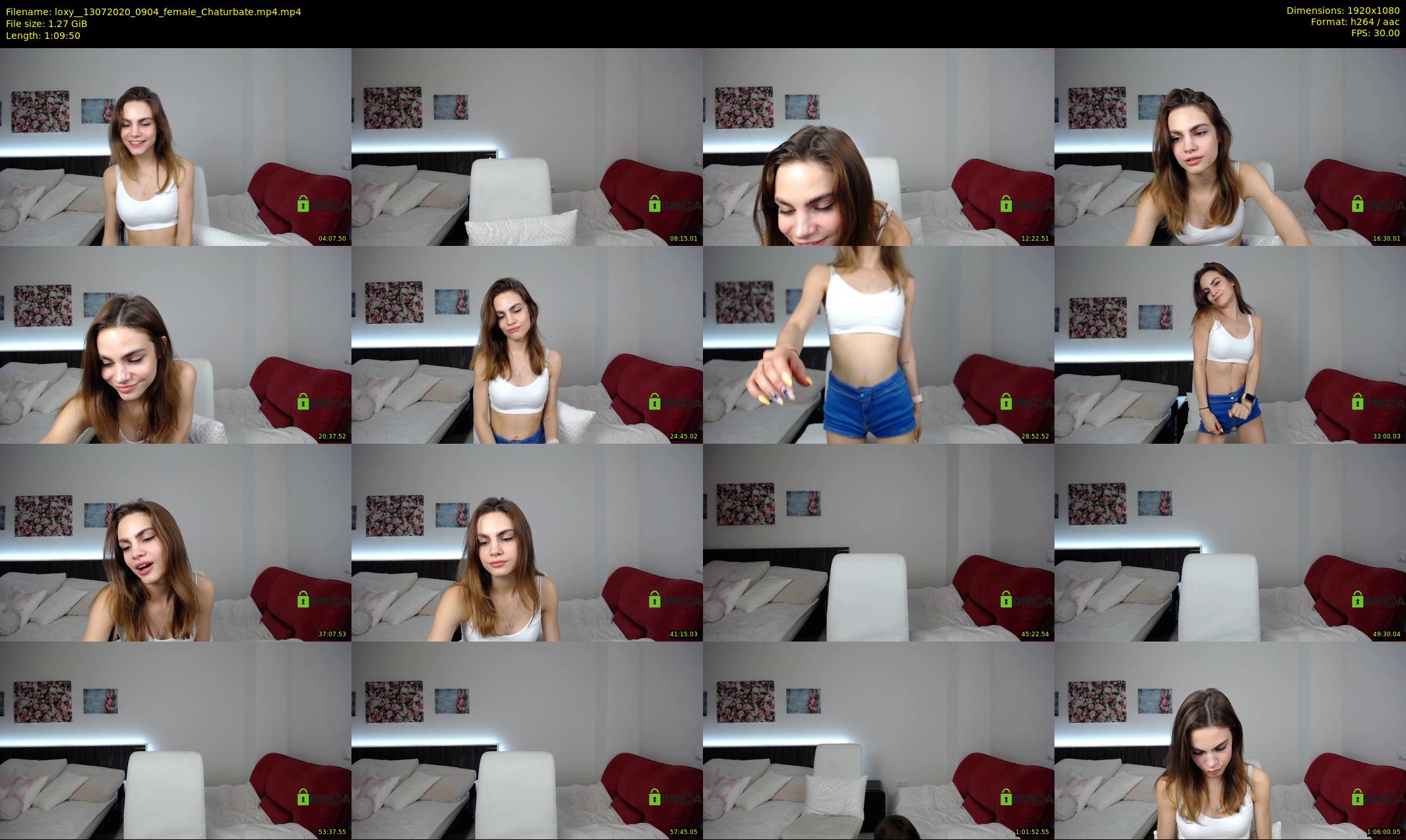 loxy_ — 70 minute Chaturbate female cam show recording, 1080p, Jul 13, 2020