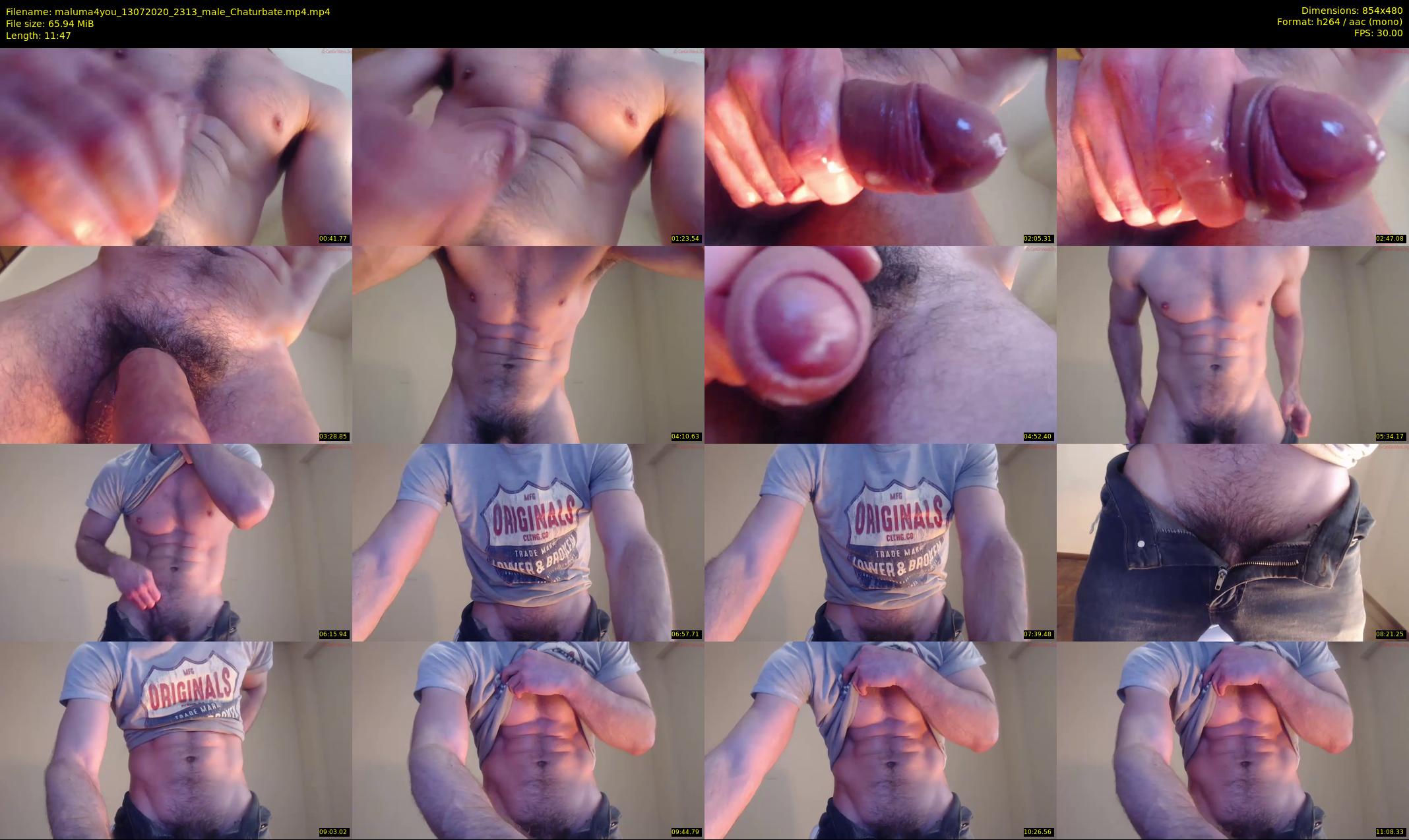 maluma4you — 12 minute Chaturbate male cam show recording, 480p, Jul 13, 2020