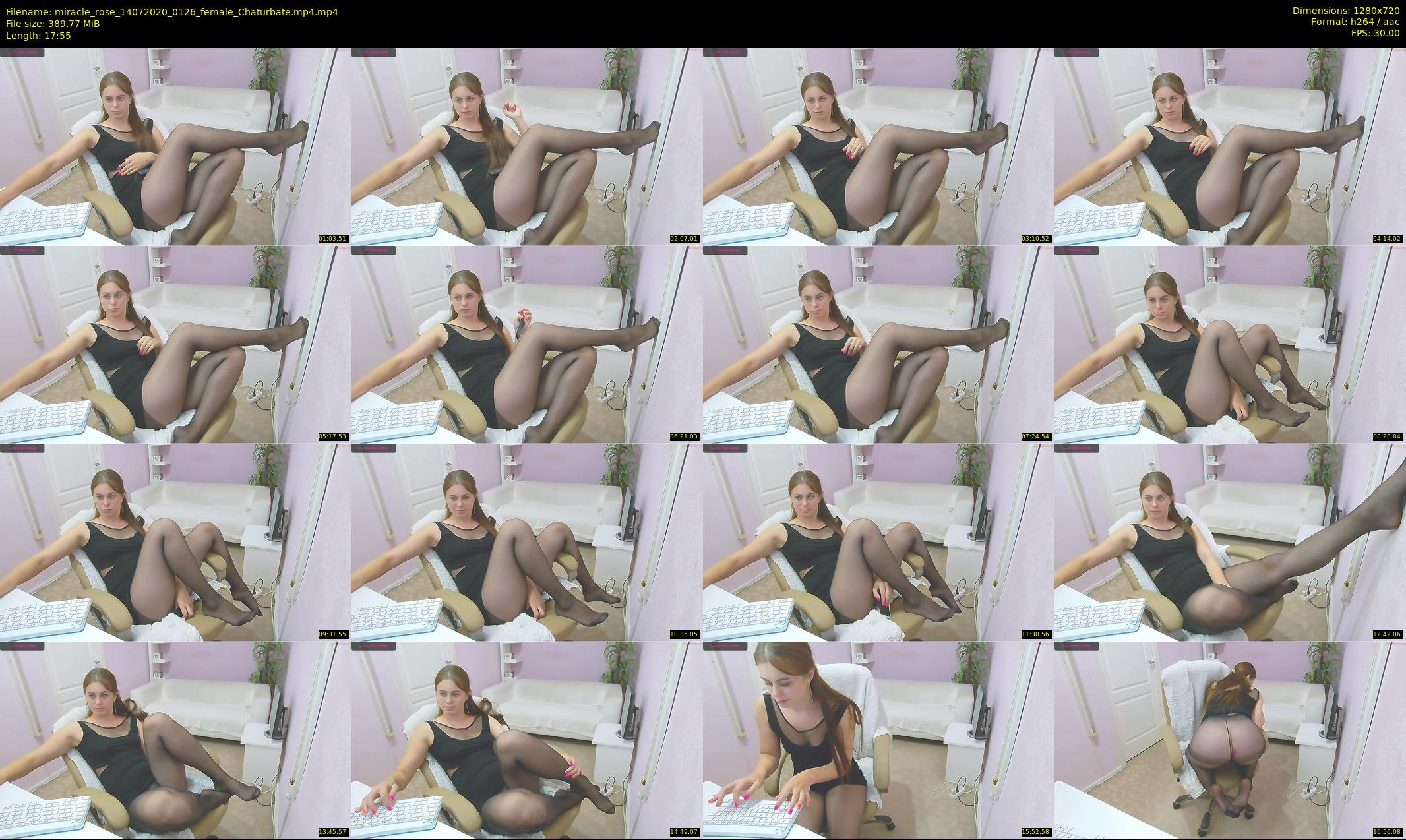 miracle_rose — 18 minute Chaturbate female cam show recording, 720p, Jul 14, 2020