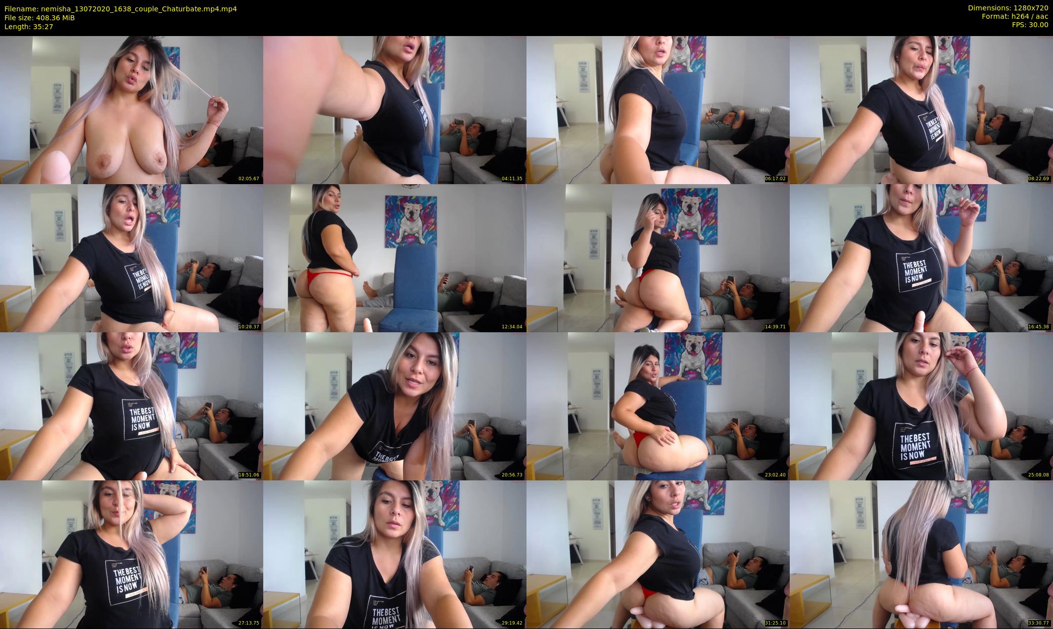 nemisha — 36 minute Chaturbate female cam show recording, 720p, Jul 13, 2020