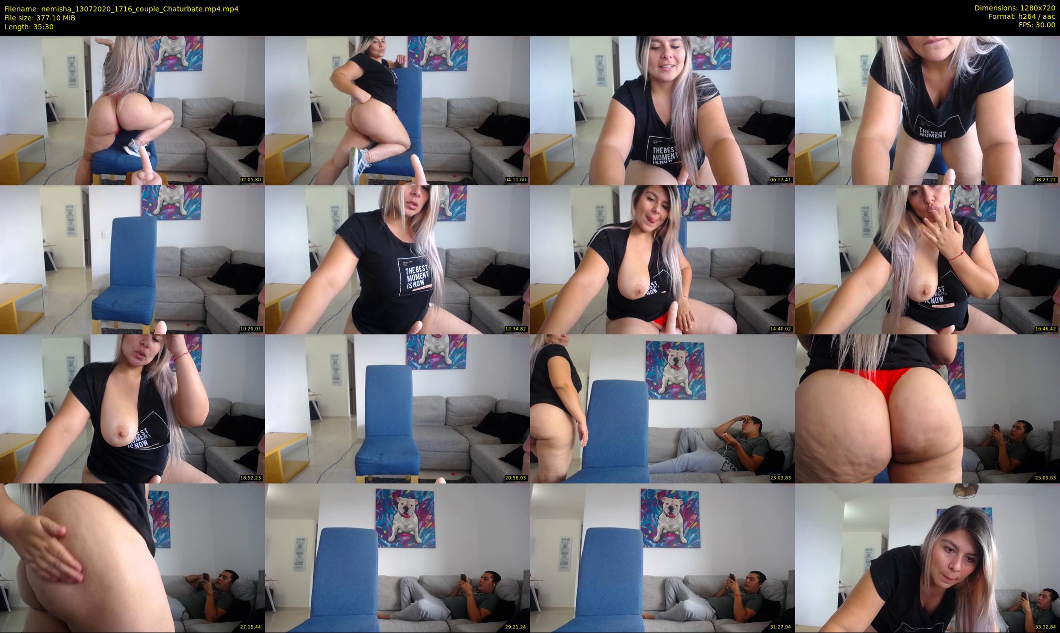 nemisha — 36 minute Chaturbate female cam show recording, 720p, Jul 13, 2020