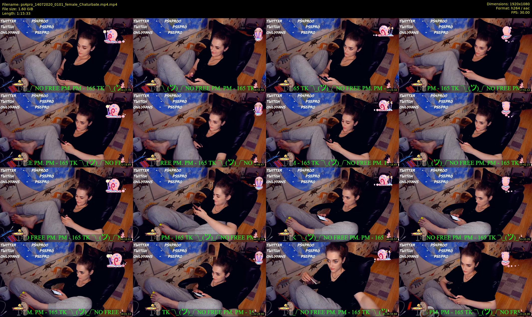 ps4pro — 76 minute Chaturbate female cam show recording, 1080p, Jul 14, 2020
