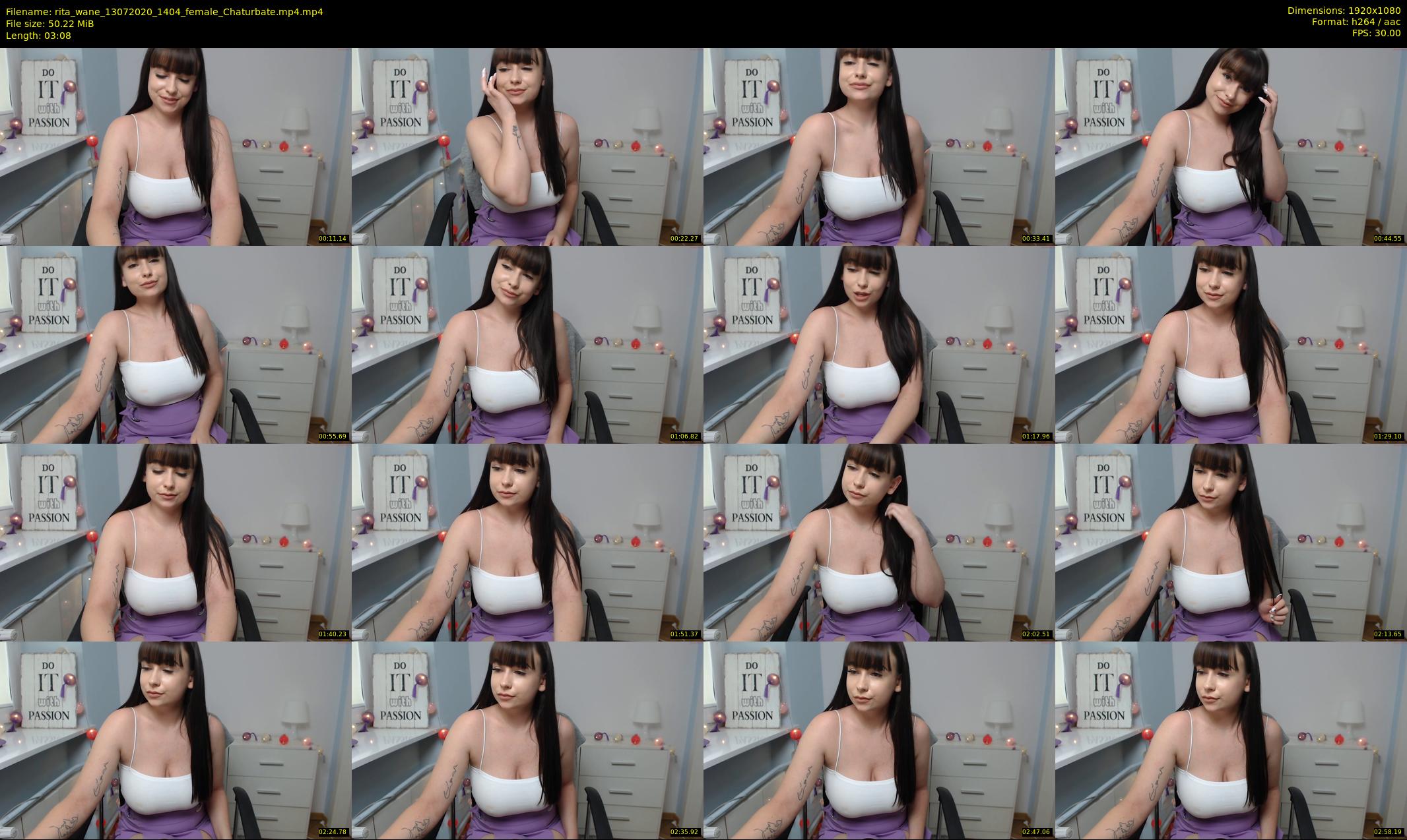 rita_wane — 4 minute Chaturbate female cam show recording, 1080p, Jul 13, 2020