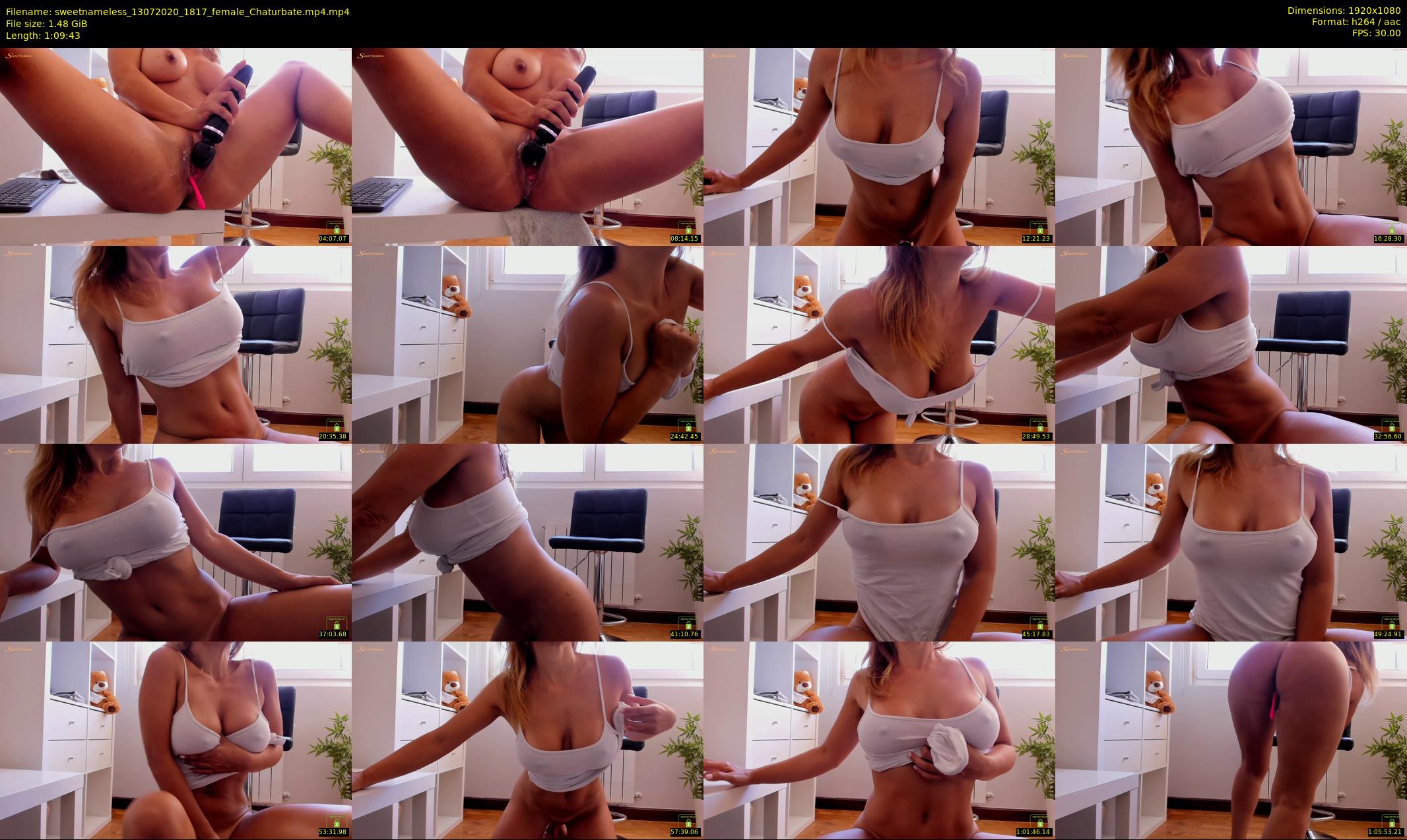 sweetnameless — 70 minute Chaturbate couple cam show recording, 1080p, Jul 13, 2020