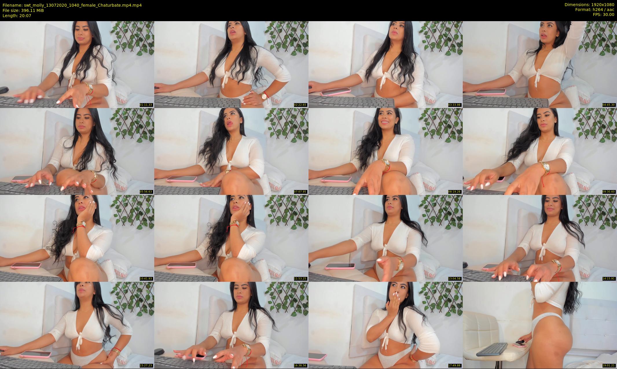 swt_molly — 21 minute Chaturbate female cam show recording, 1080p, Jul 13, 2020