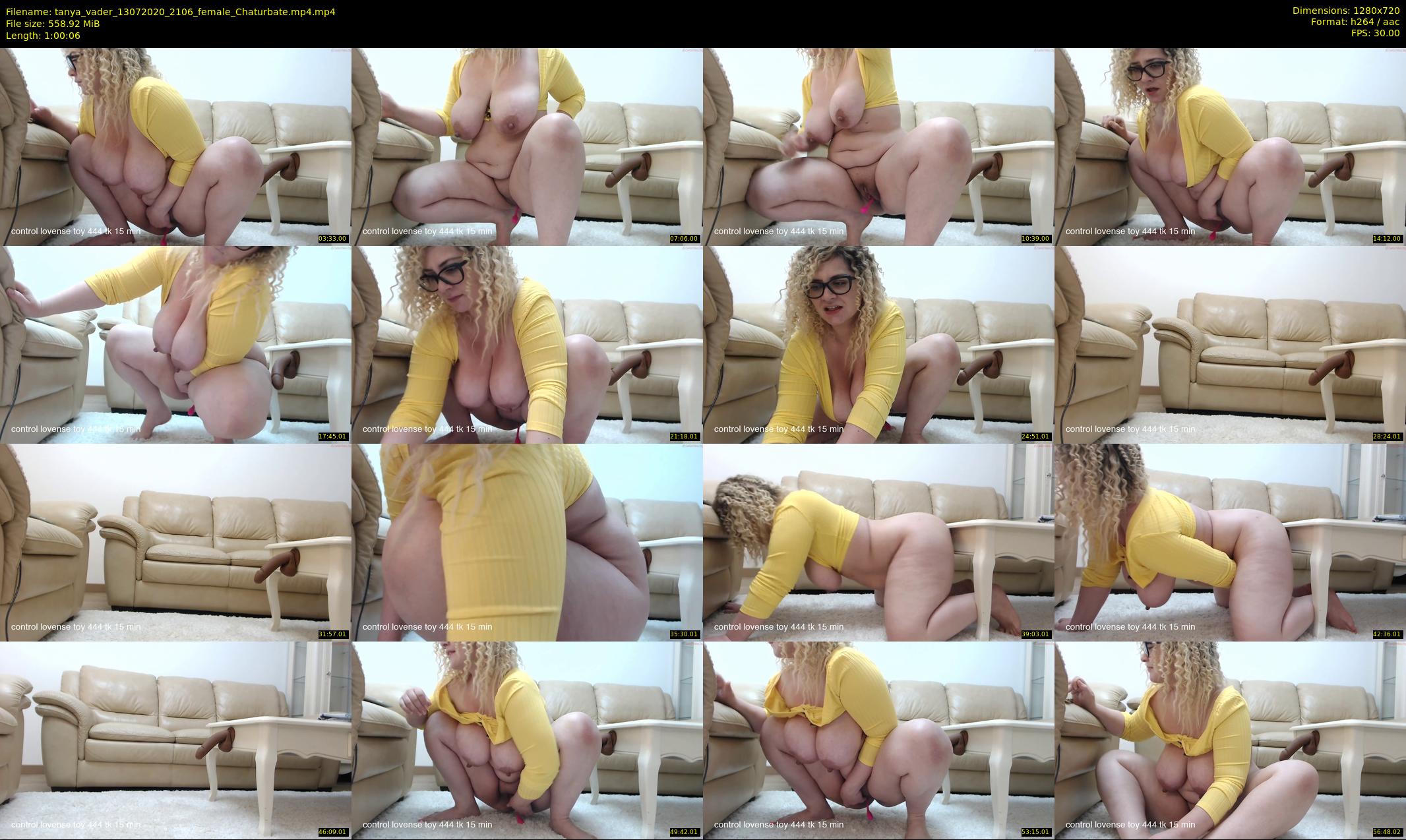 tanya_vader — 61 minute Chaturbate female cam show recording, 720p, Jul 13, 2020