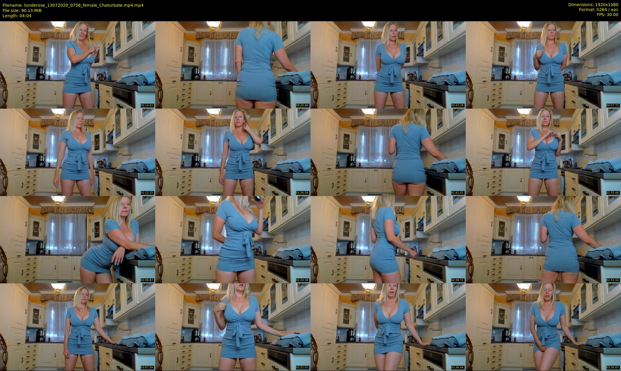 tunderose — 5 minute Chaturbate female cam show recording, 1080p, Jul 13, 2020