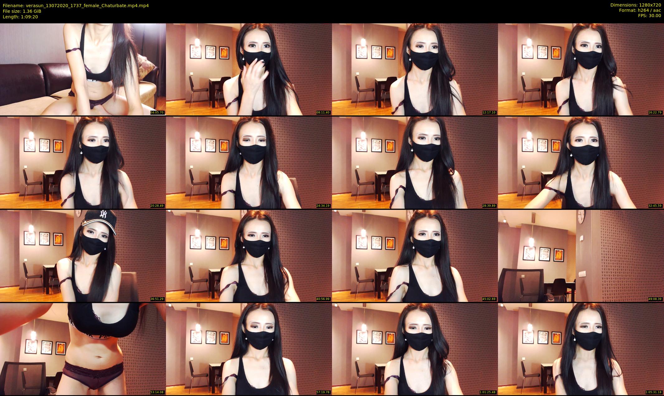 verasun — 70 minute Chaturbate female cam show recording, 720p, Jul 13, 2020
