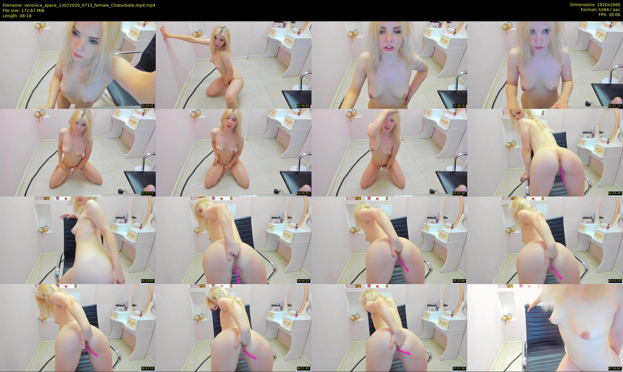 veronica_space — 9 minute Chaturbate female cam show recording, 1080p, Jul 13, 2020