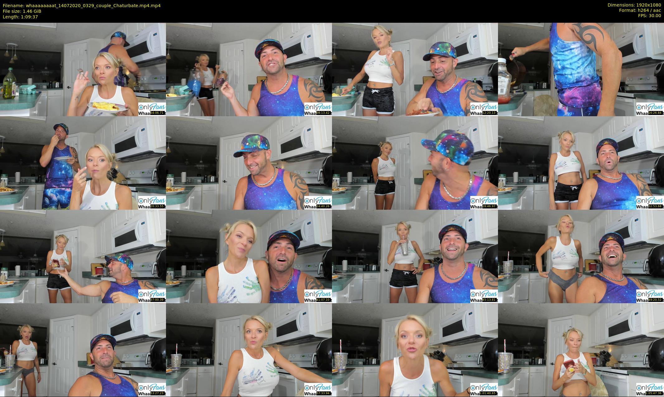 whaaaaaaaat — 70 minute Chaturbate couple cam show recording, 1080p, Jul 14, 2020