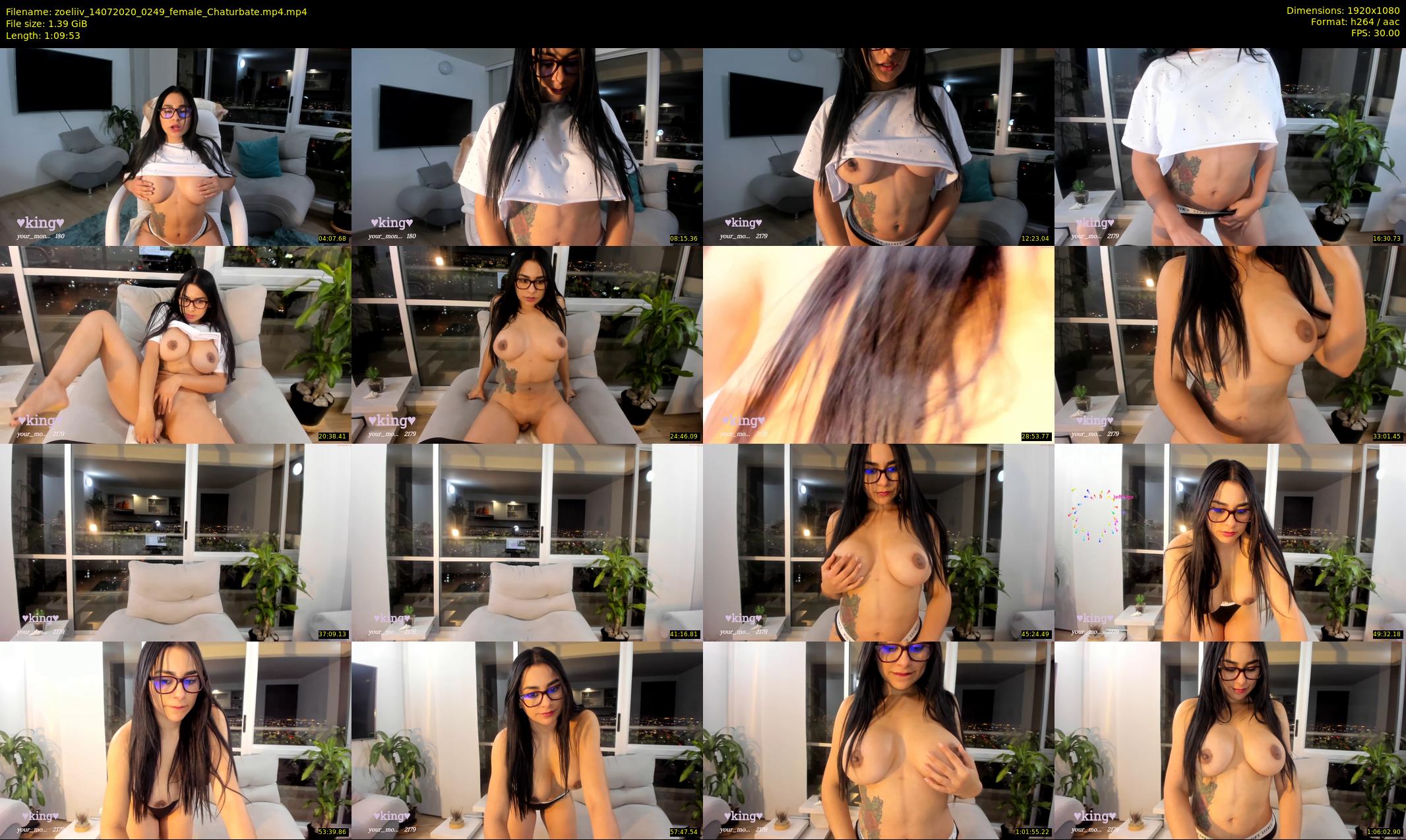 zoeliiv — 70 minute Chaturbate female cam show recording, 1080p, Jul 14, 2020
