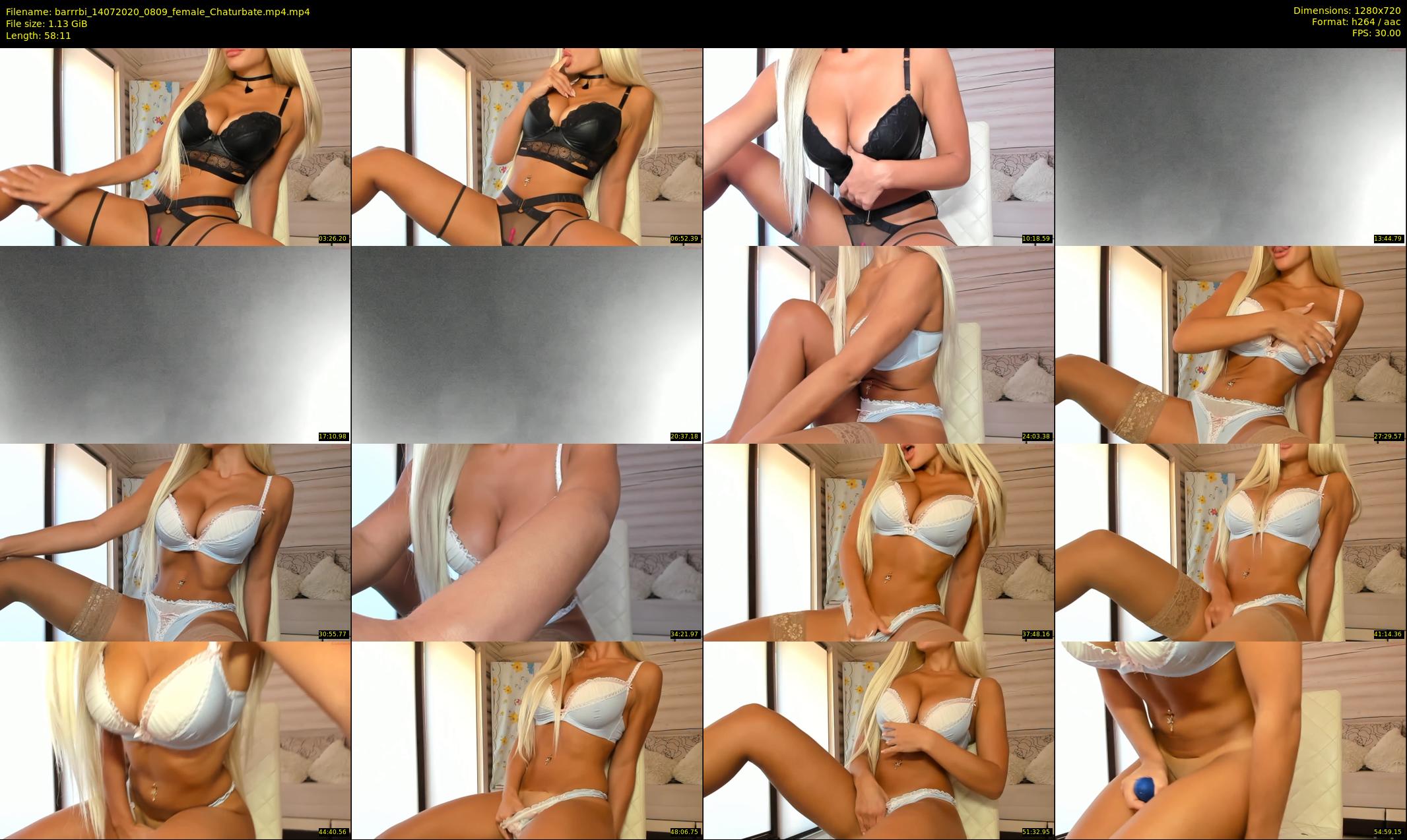 barrrbi — 59 minute Chaturbate female cam show recording, 720p, Jul 14, 2020