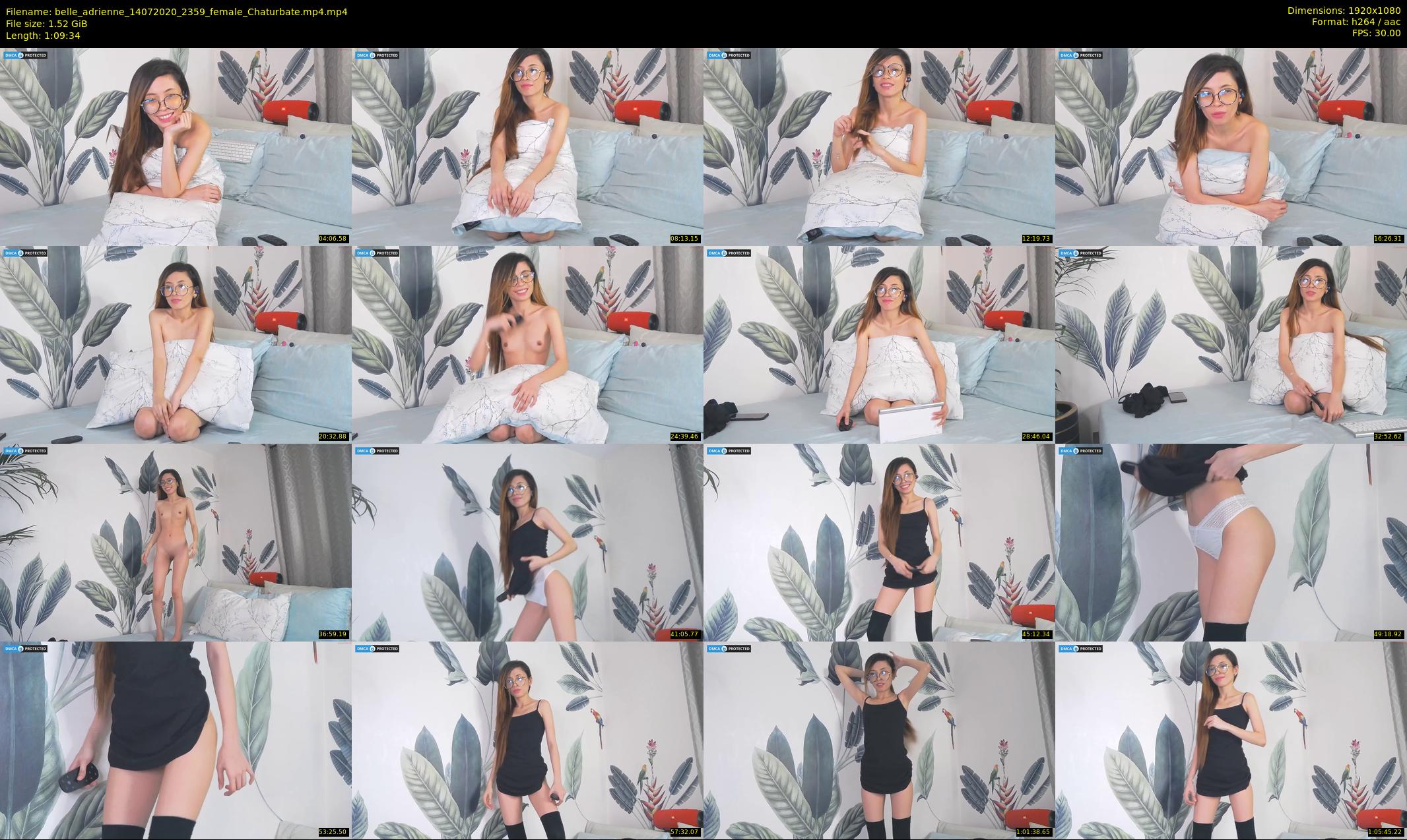 belle_adrienne — 70 minute Chaturbate couple cam show recording, 1080p, Jul 14, 2020