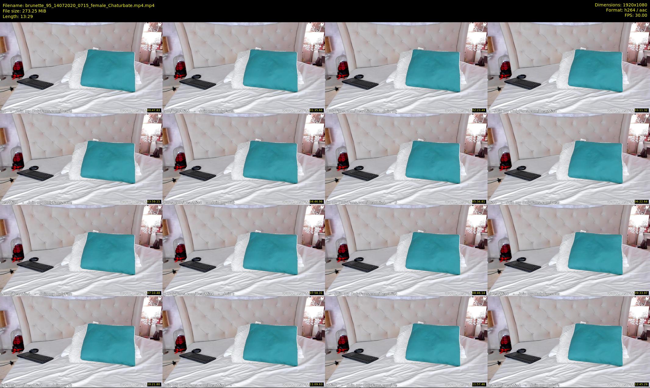 brunette_95 — 14 minute Chaturbate female cam show recording, 1080p, Jul 14, 2020