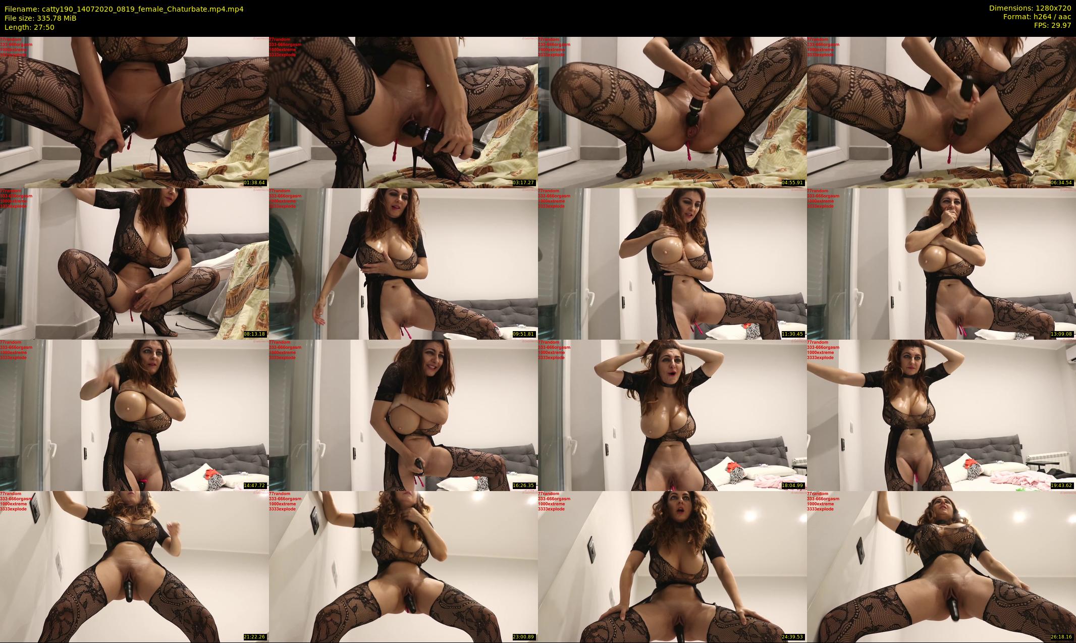 catty190 — 28 minute Chaturbate female cam show recording, 720p, Jul 14, 2020