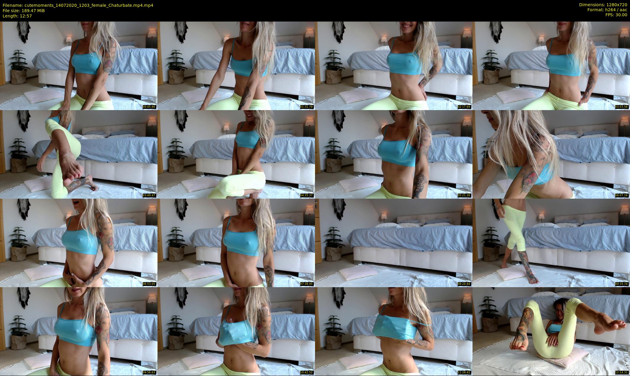 cutemoments — 13 minute Chaturbate female cam show recording, 720p, Jul 14, 2020