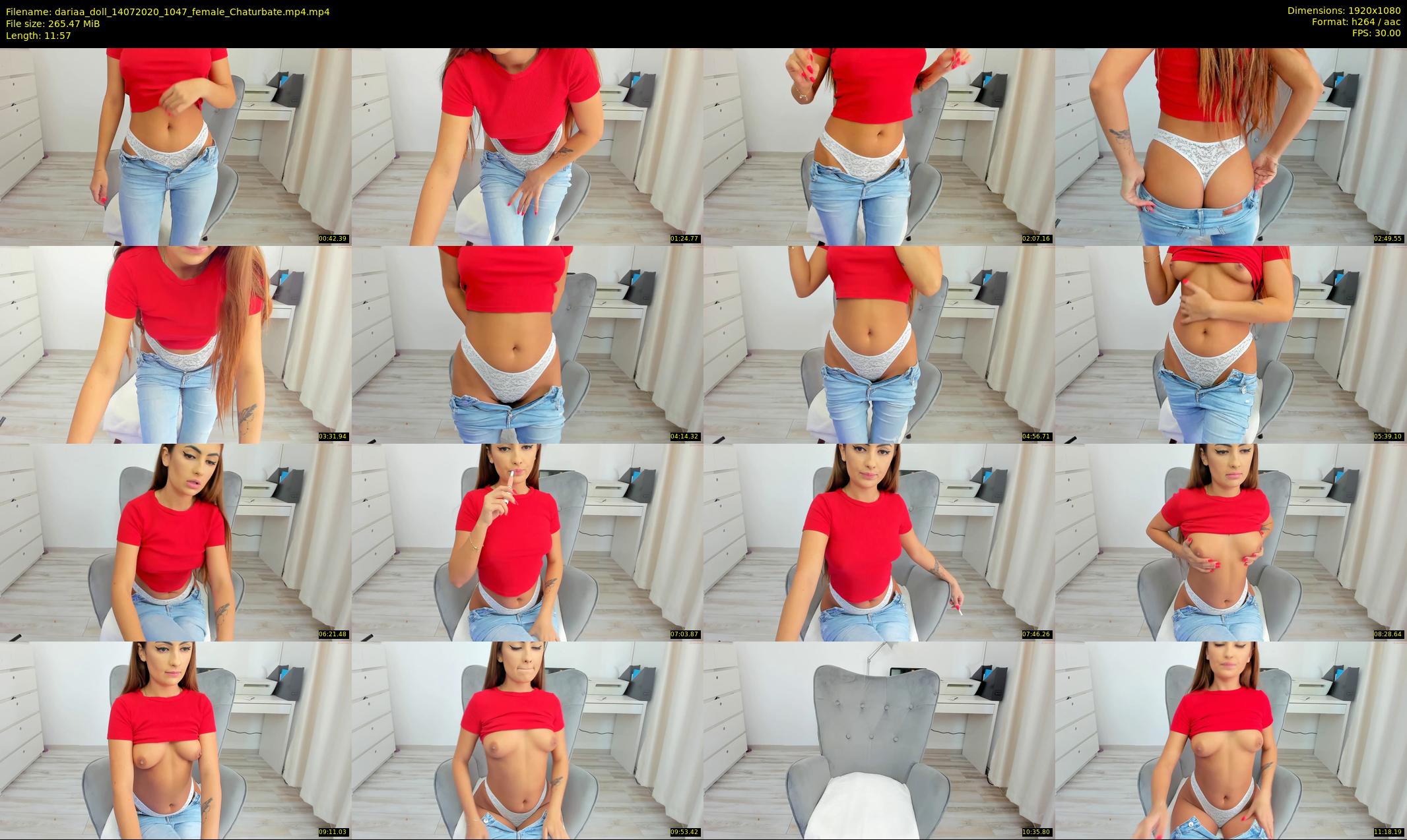 dariaa_doll — 12 minute Chaturbate female cam show recording, 1080p, Jul 14, 2020