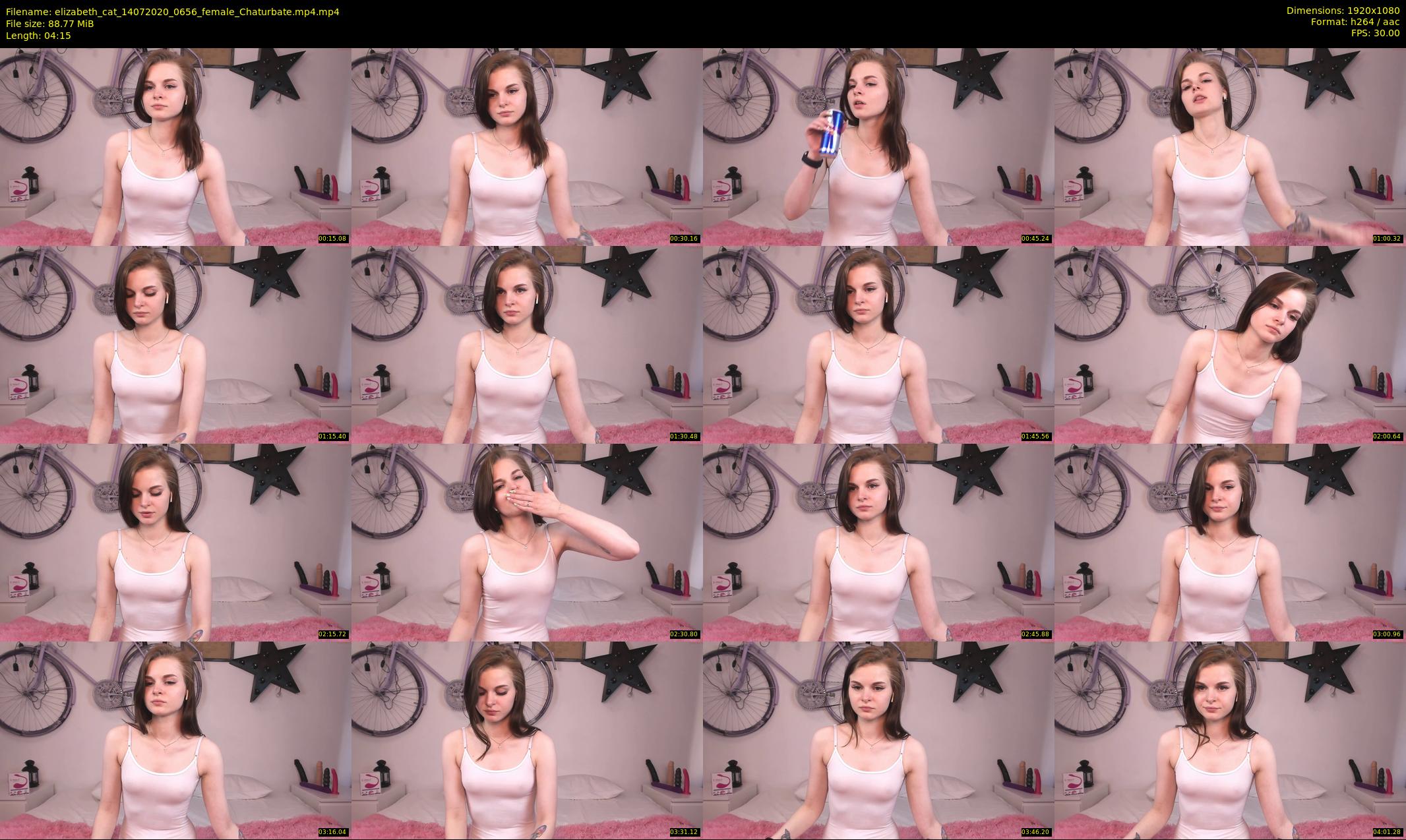elizabeth_cat — 5 minute Chaturbate female cam show recording, 1080p, Jul 14, 2020