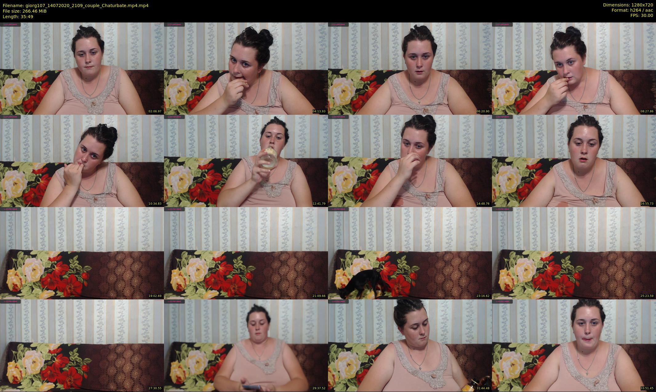 giorg107 — 36 minute Chaturbate couple cam show recording, 720p, Jul 14, 2020
