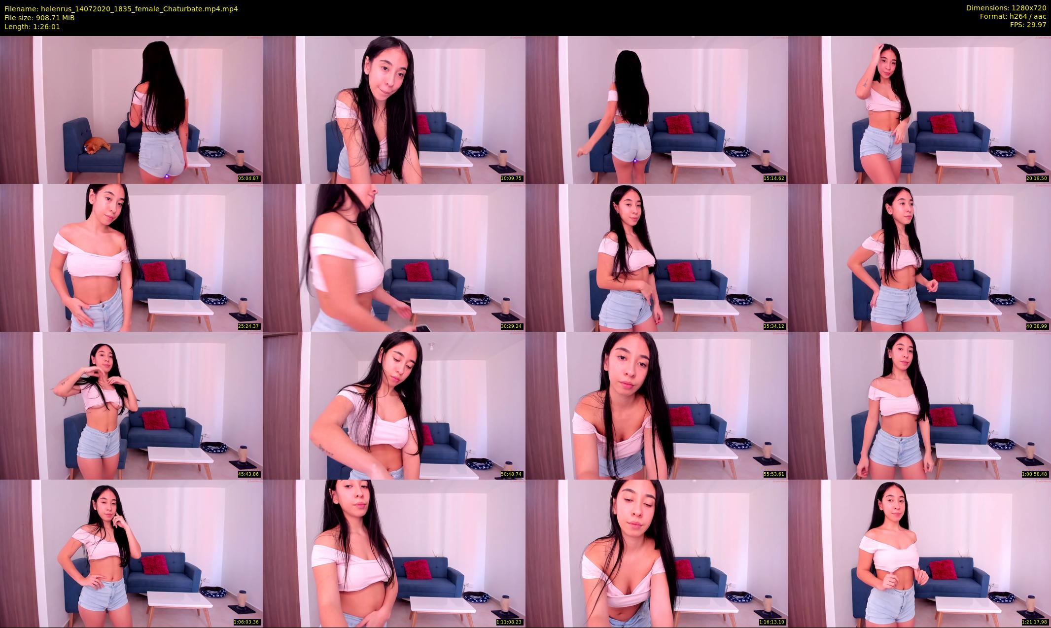 helenrus — 87 minute Chaturbate female cam show recording, 720p, Jul 14, 2020