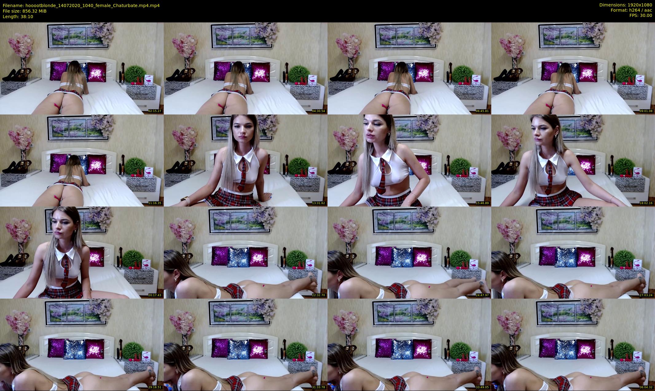hooootblonde — 39 minute Chaturbate female cam show recording, 1080p, Jul 14, 2020