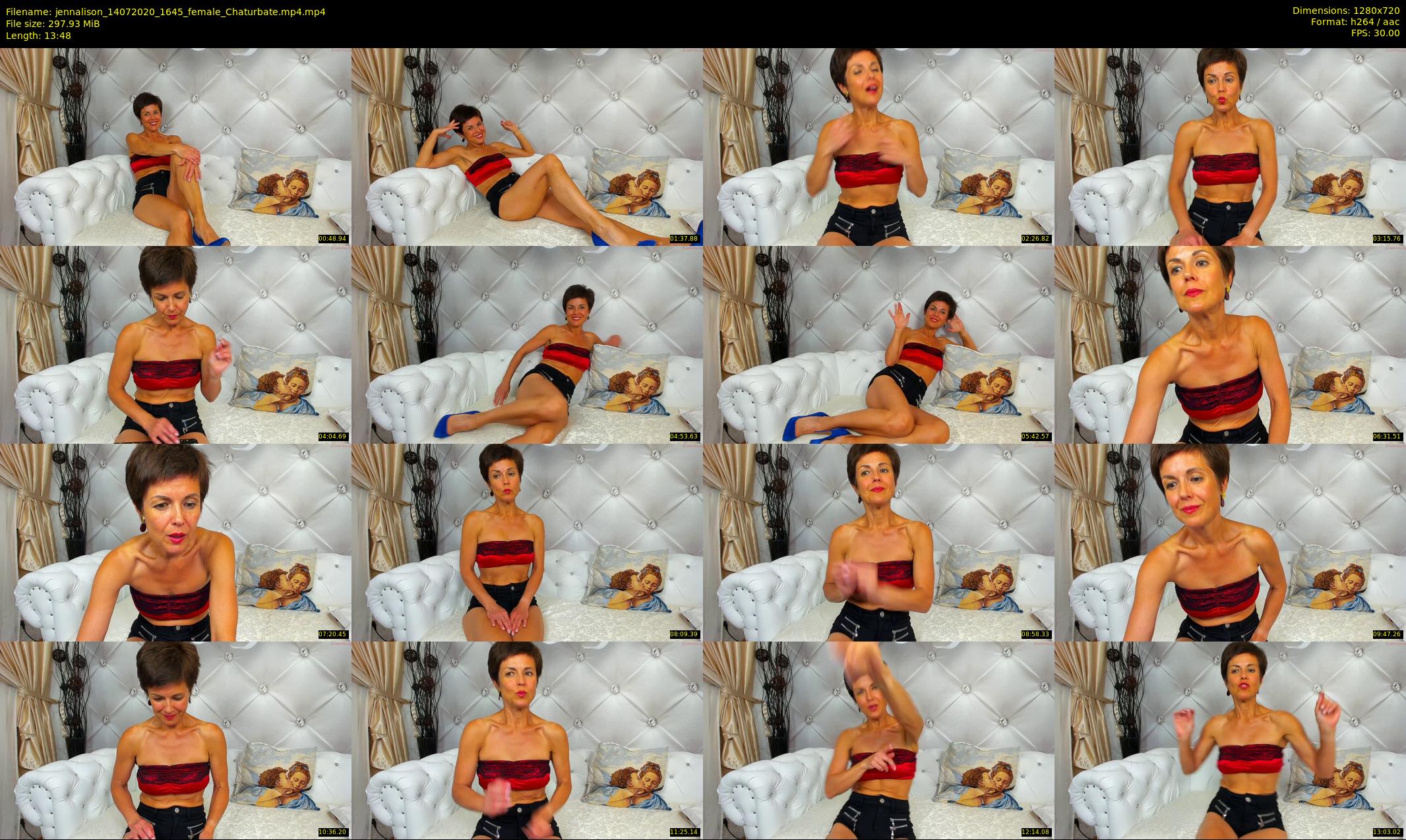jennalison — 14 minute Chaturbate female cam show recording, 720p, Jul 14, 2020