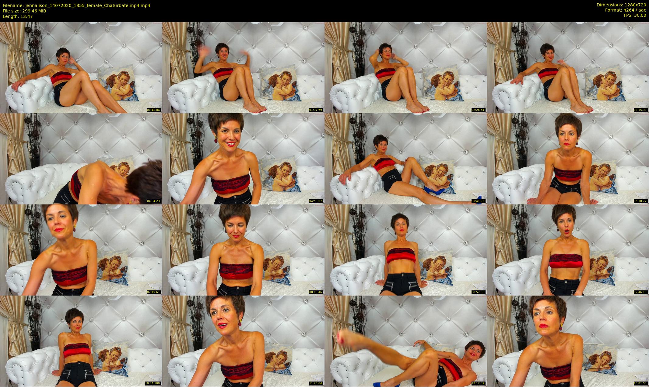 jennalison — 14 minute Chaturbate female cam show recording, 720p, Jul 14, 2020