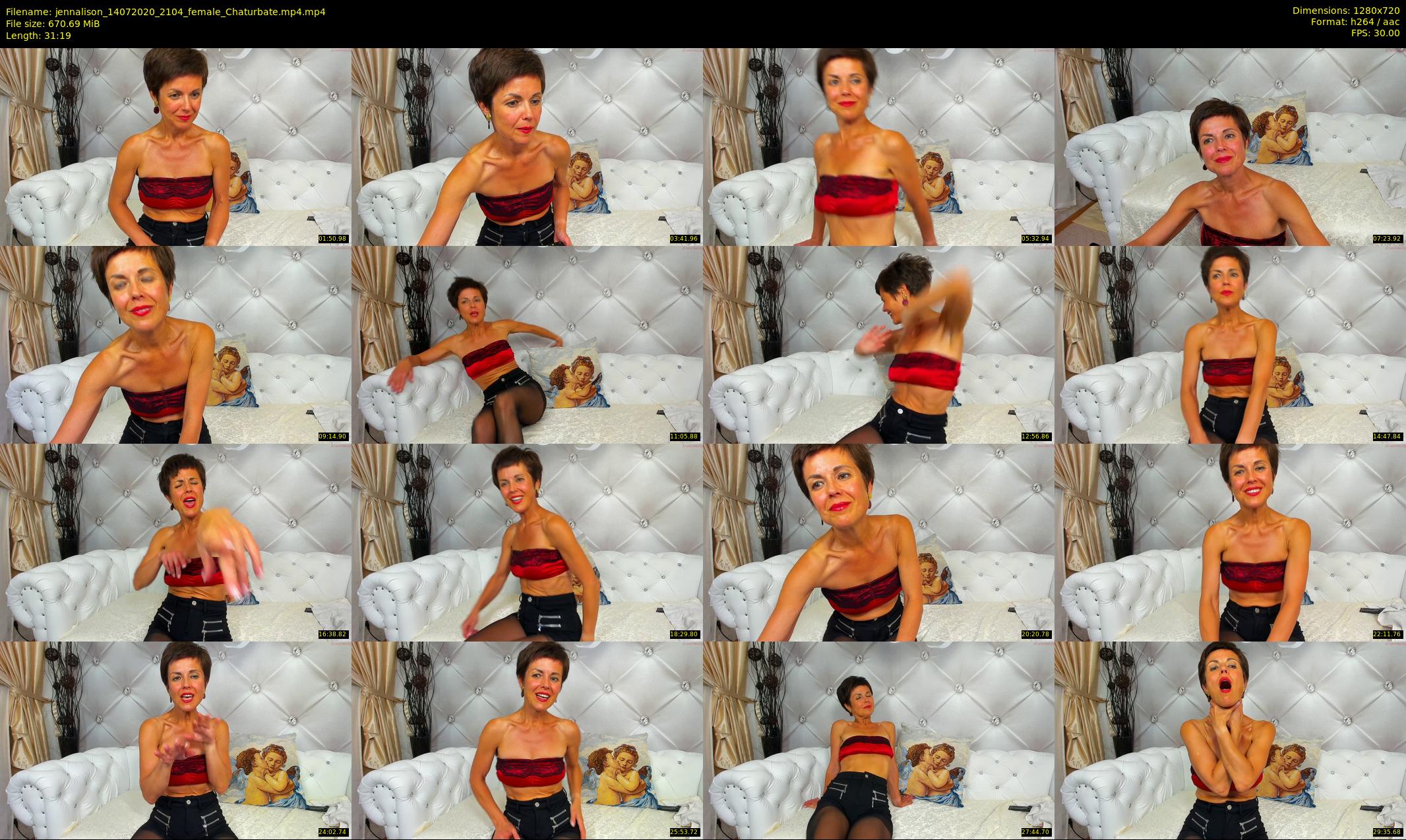 jennalison — 32 minute Chaturbate female cam show recording, 720p, Jul 14, 2020