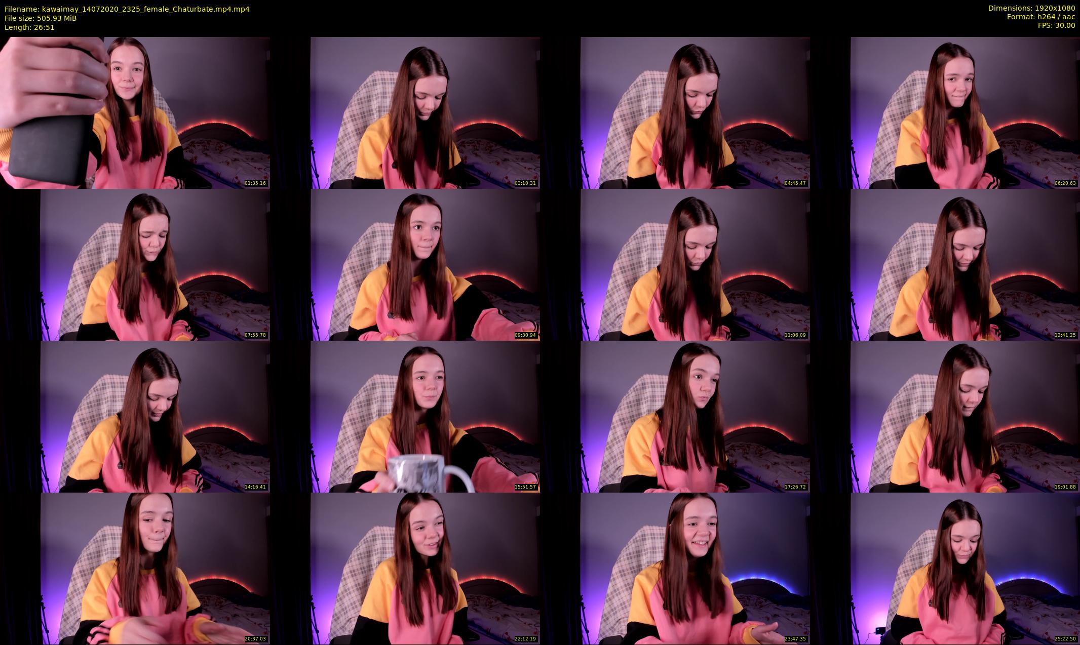 kawaimay — 27 minute Chaturbate female cam show recording, 1080p, Jul 14, 2020