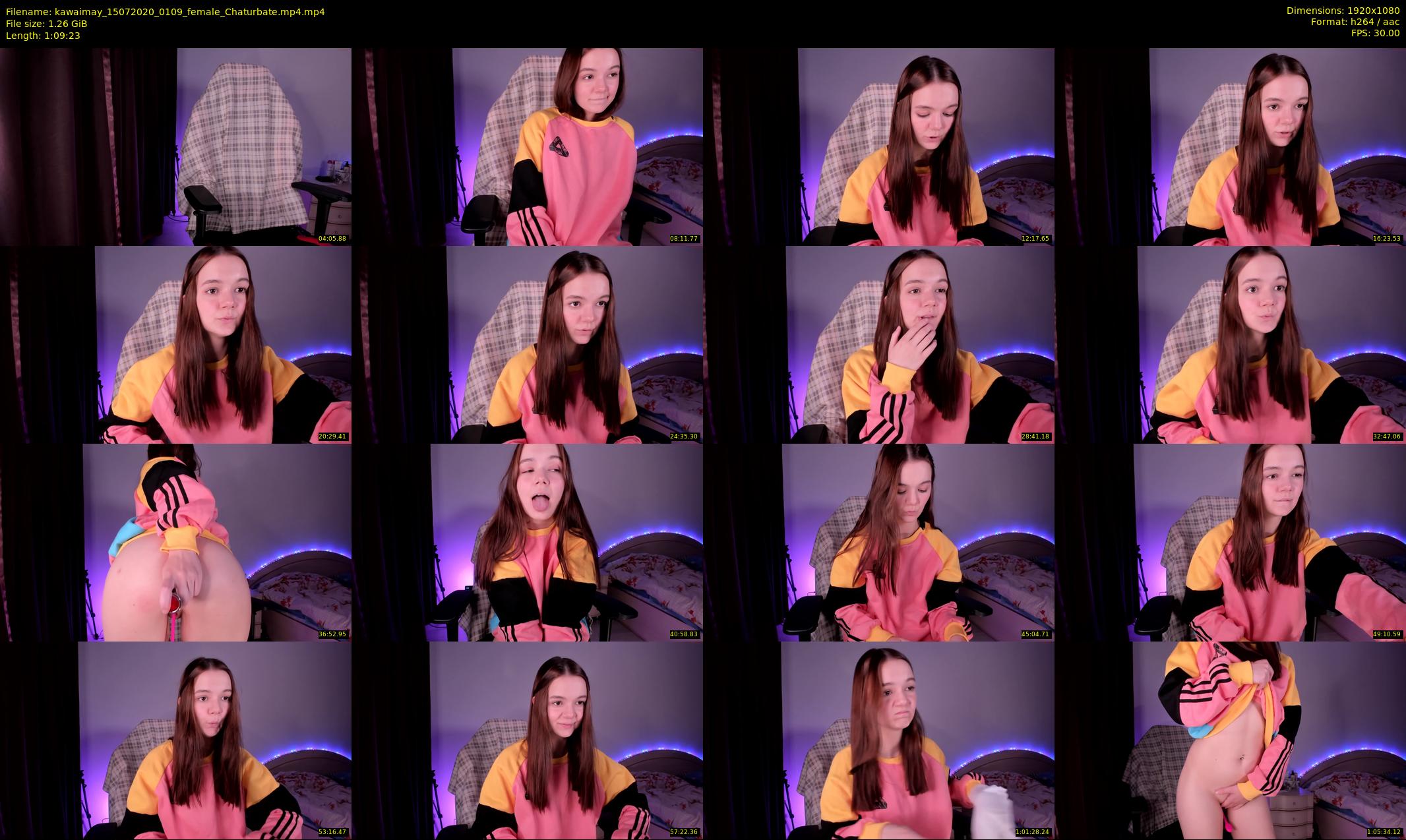 kawaimay — 70 minute Chaturbate female cam show recording, 1080p, Jul 15, 2020
