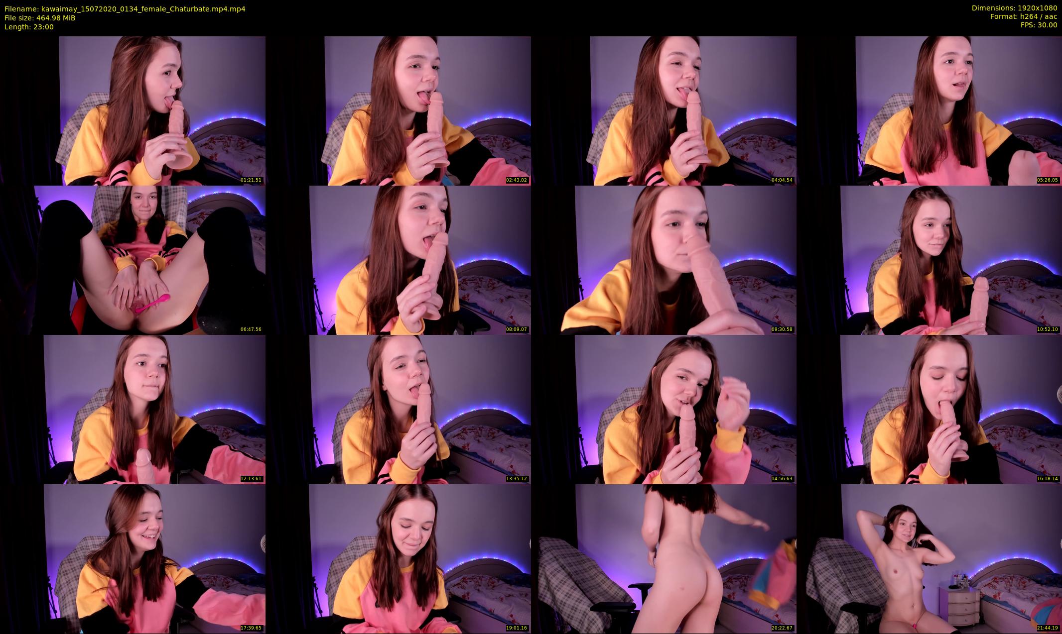 kawaimay — 23 minute Chaturbate female cam show recording, 1080p, Jul 15, 2020