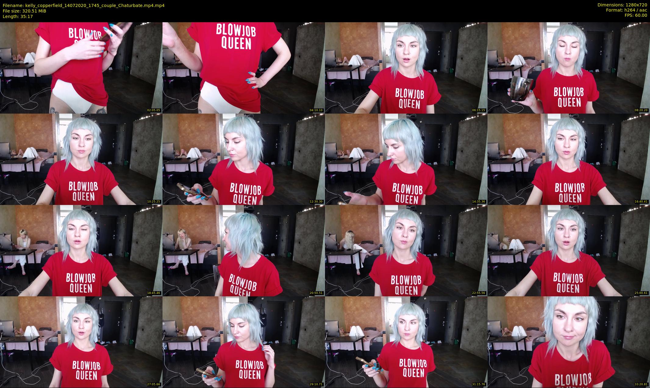 kelly_copperfield — 36 minute Chaturbate female cam show recording, 720p, Jul 14, 2020