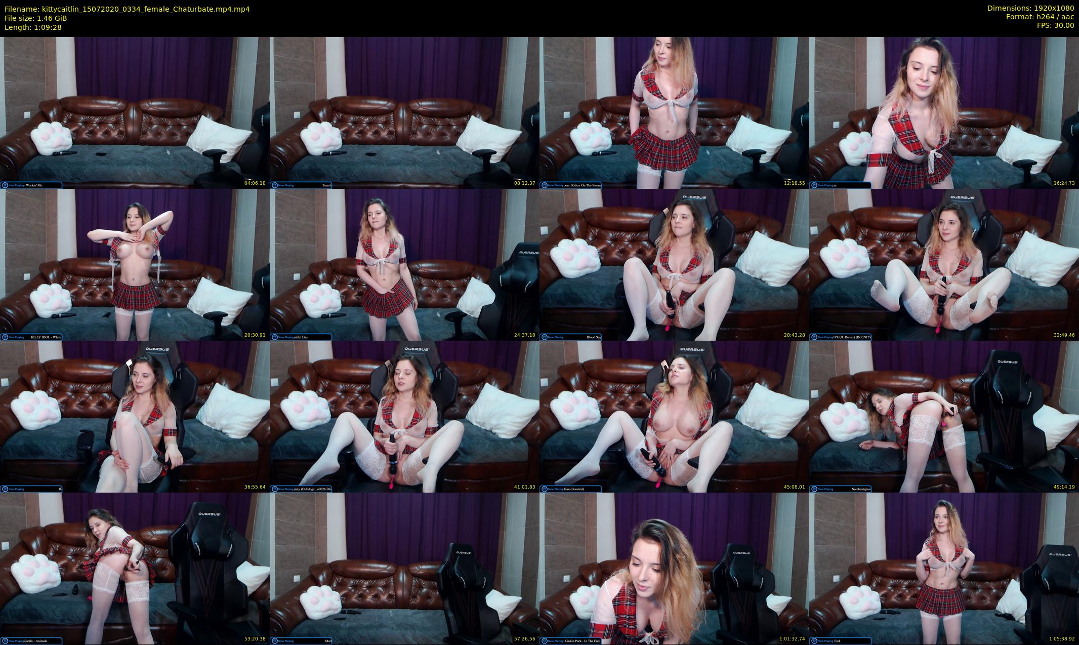 kittycaitlin — 70 minute Chaturbate female cam show recording, 1080p, Jul 15, 2020