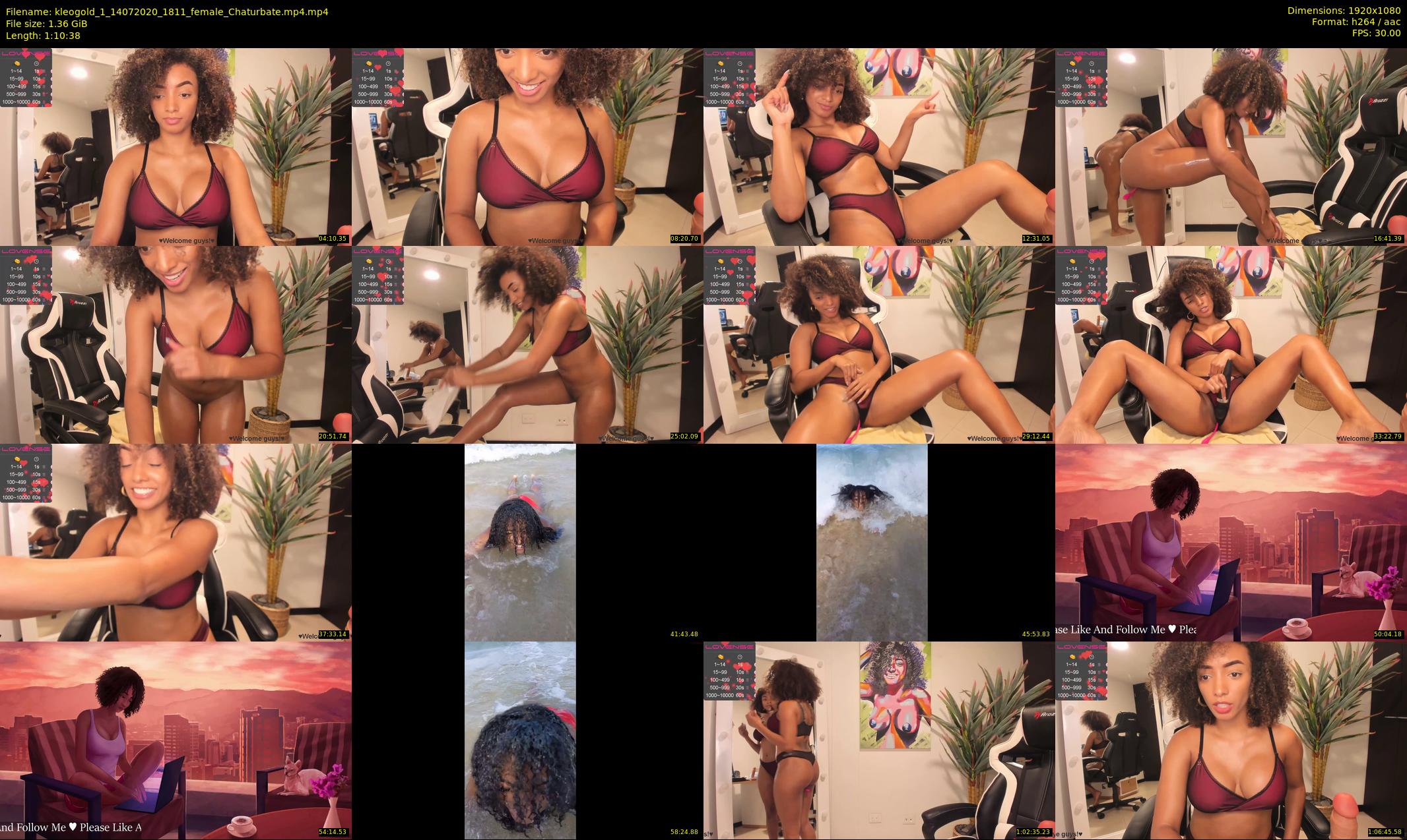 kleogold_1 — 71 minute Chaturbate female cam show recording, 1080p, Jul 14, 2020