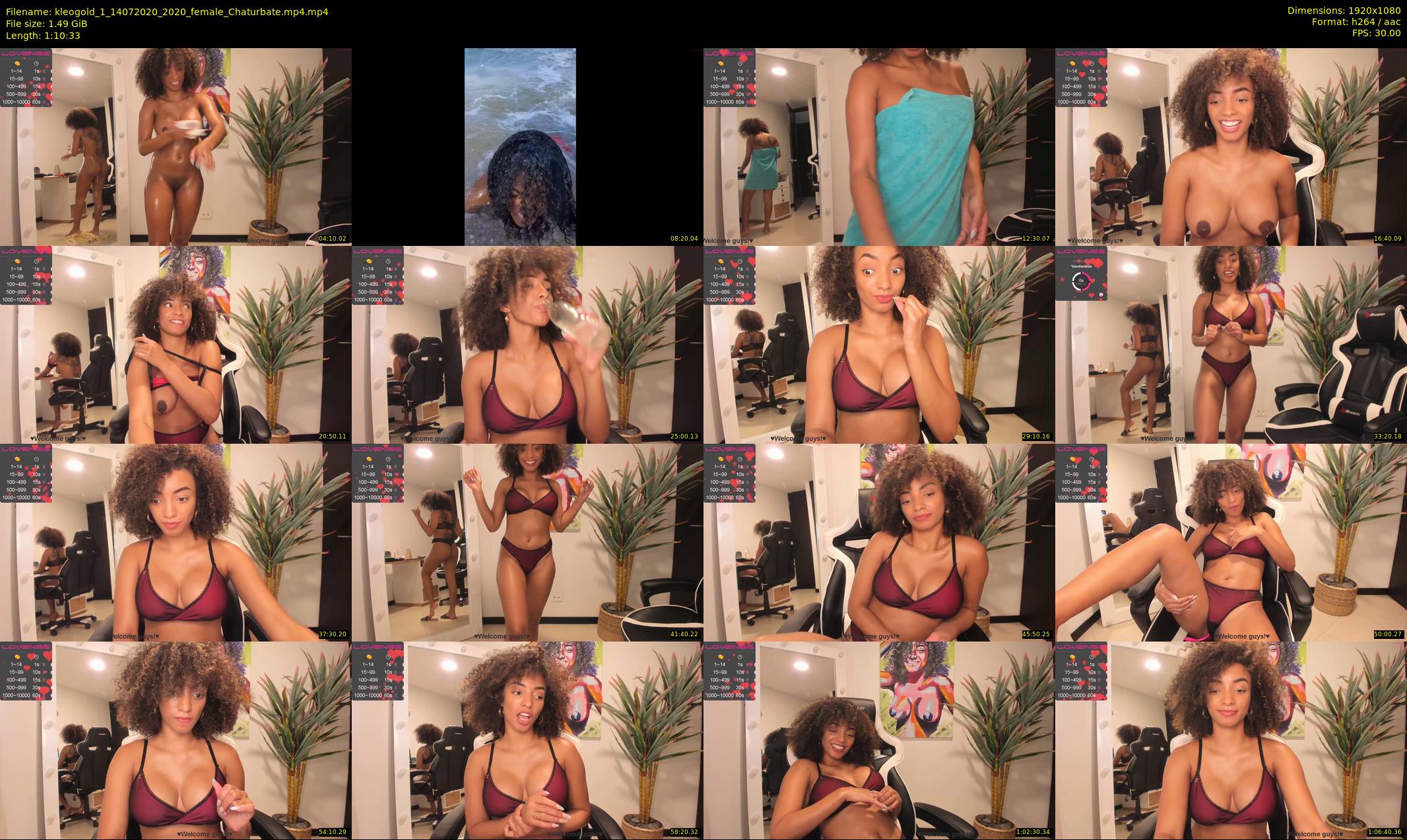 kleogold_1 — 71 minute Chaturbate female cam show recording, 1080p, Jul 14, 2020
