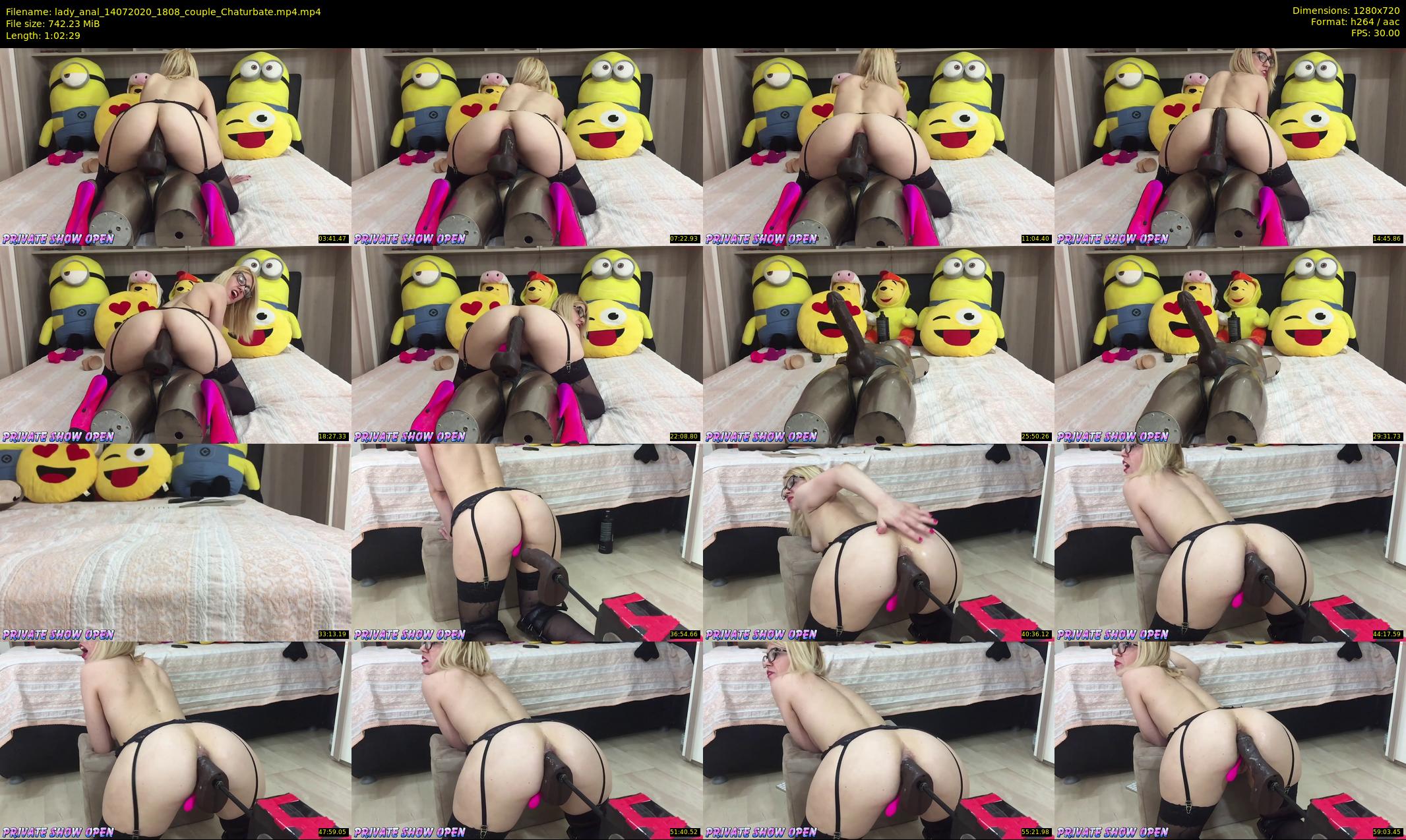 lady_anal — 63 minute Chaturbate female cam show recording, 720p, Jul 14, 2020