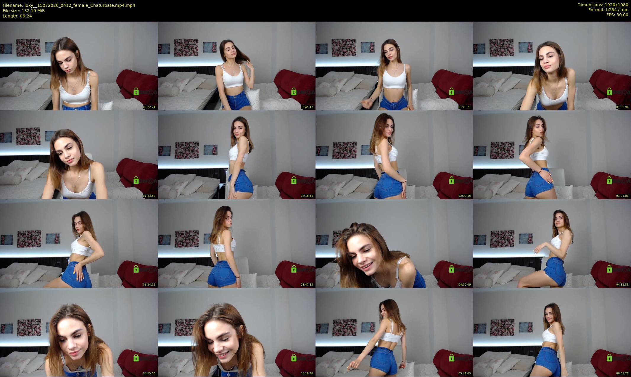 loxy_ — 7 minute Chaturbate female cam show recording, 1080p, Jul 15, 2020
