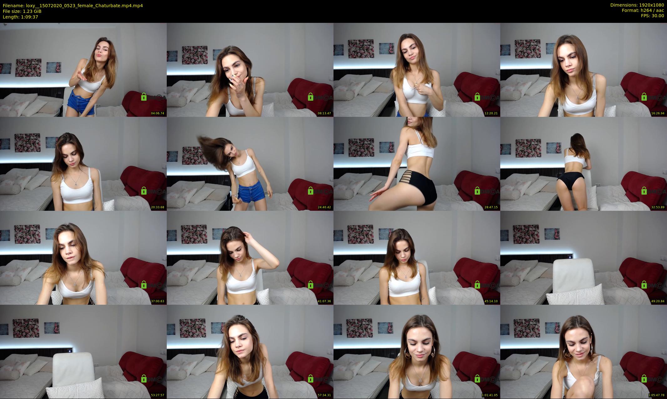 loxy_ — 70 minute Chaturbate female cam show recording, 1080p, Jul 15, 2020