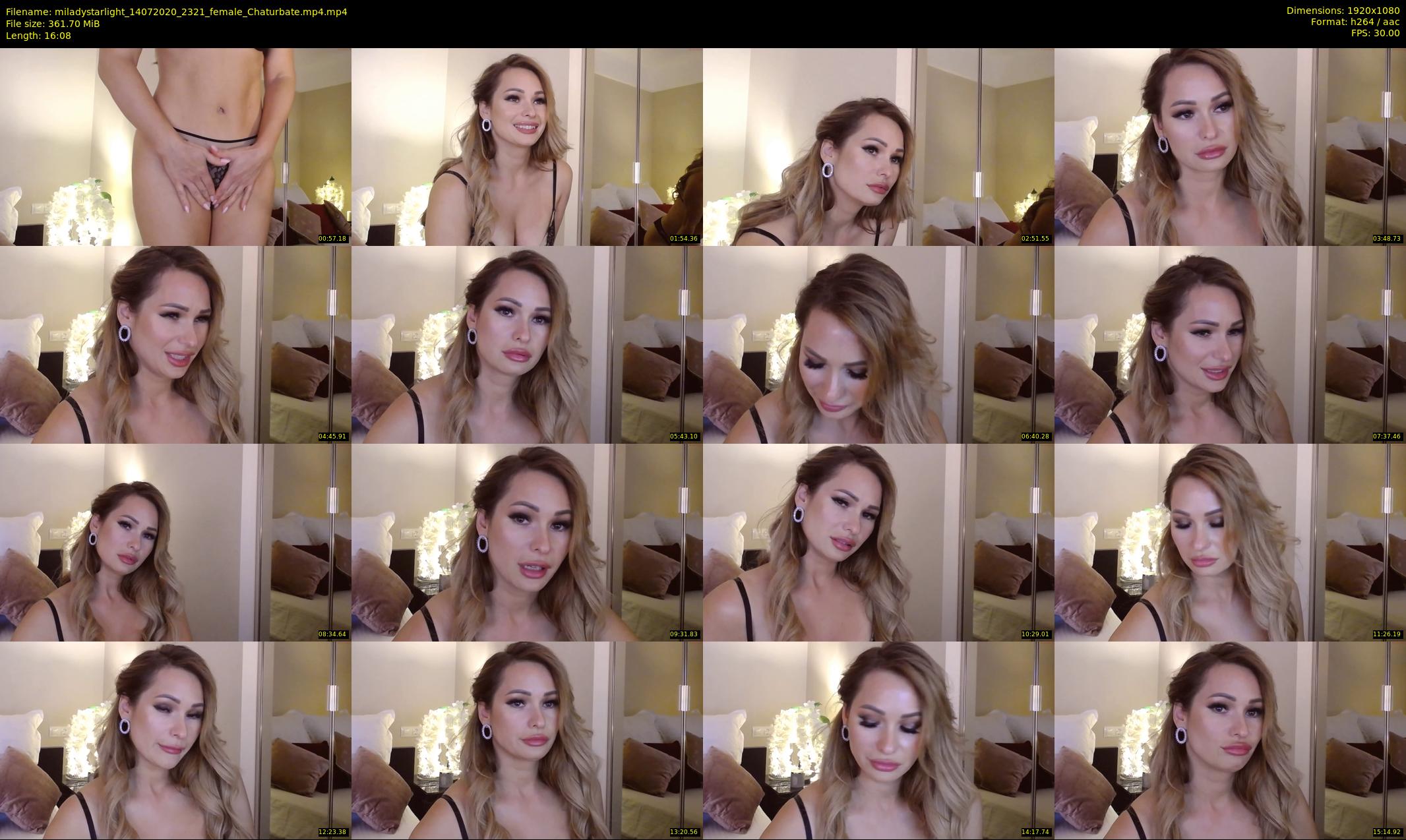 miladystarlight — 17 minute Chaturbate female cam show recording, 1080p, Jul 14, 2020