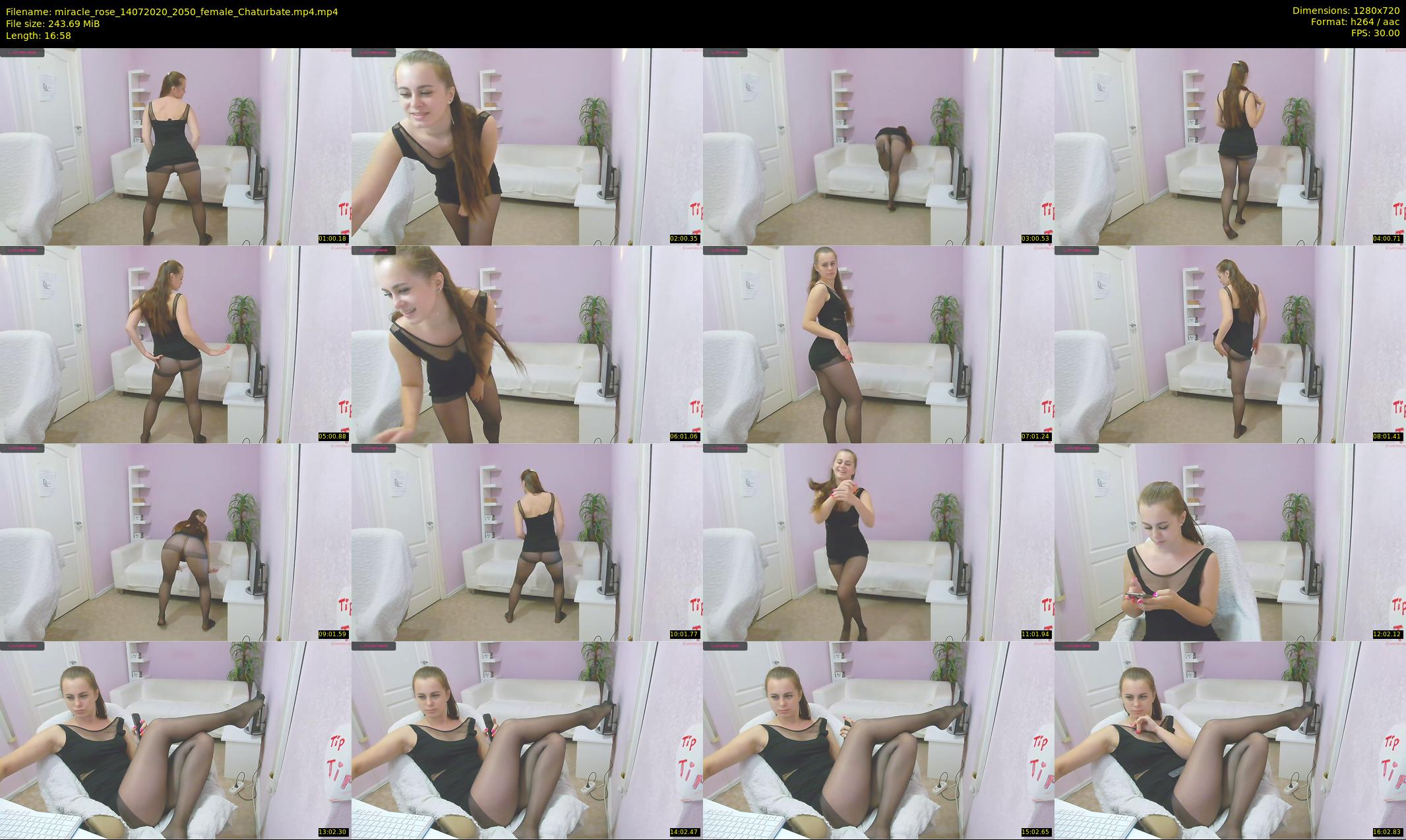 miracle_rose — 17 minute Chaturbate female cam show recording, 720p, Jul 14, 2020
