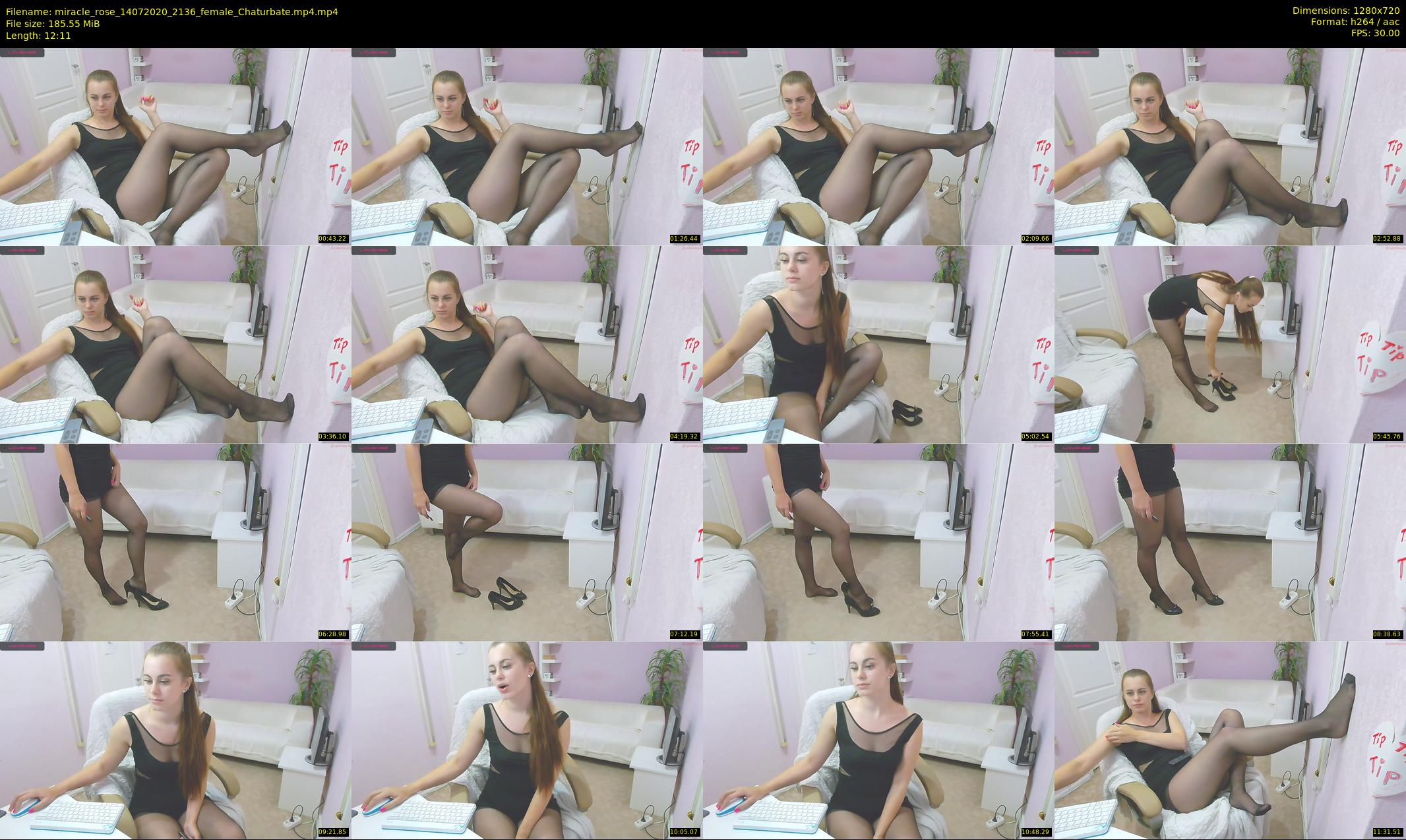 miracle_rose — 13 minute Chaturbate female cam show recording, 720p, Jul 14, 2020