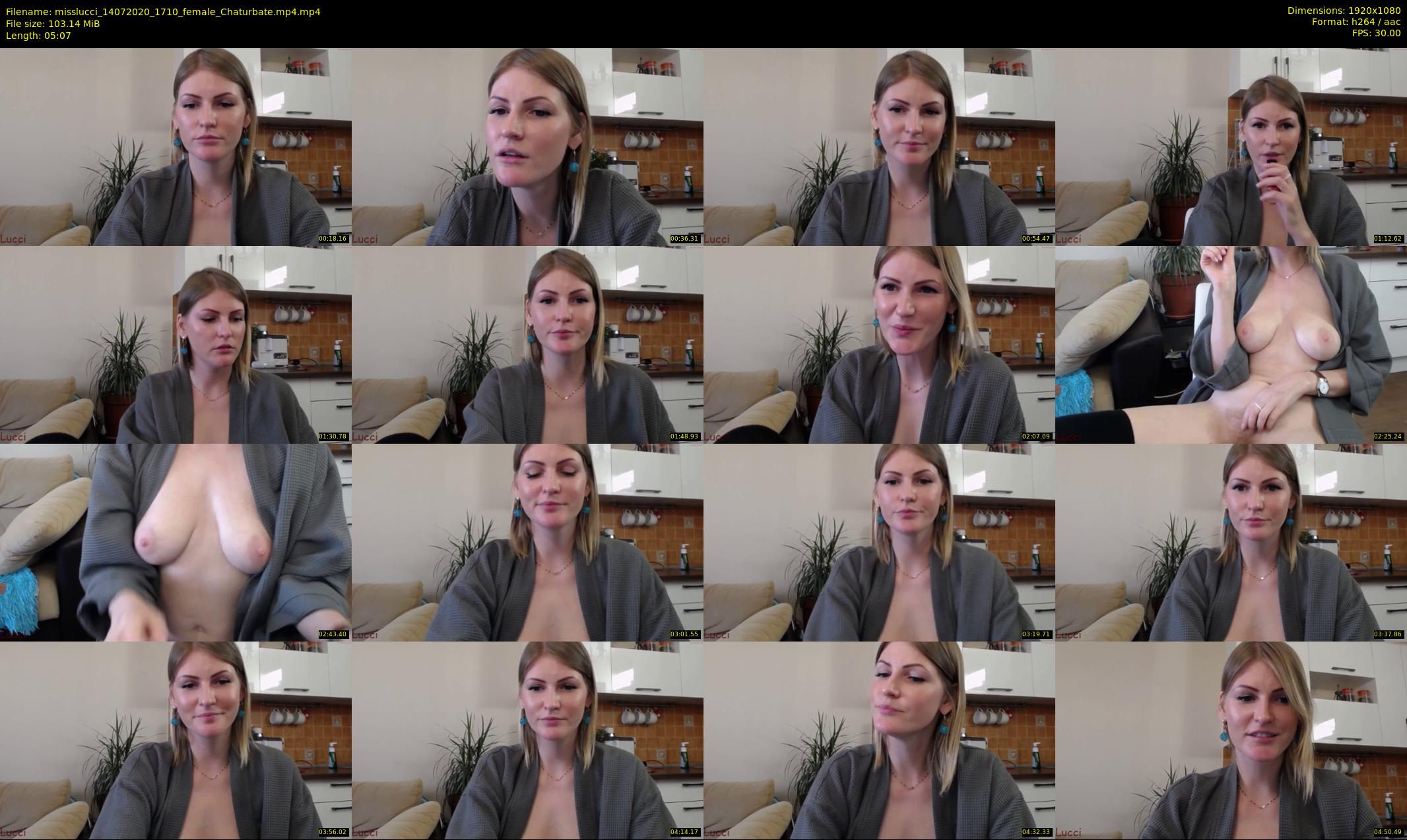 misslucci — 6 minute Chaturbate female cam show recording, 1080p, Jul 14, 2020