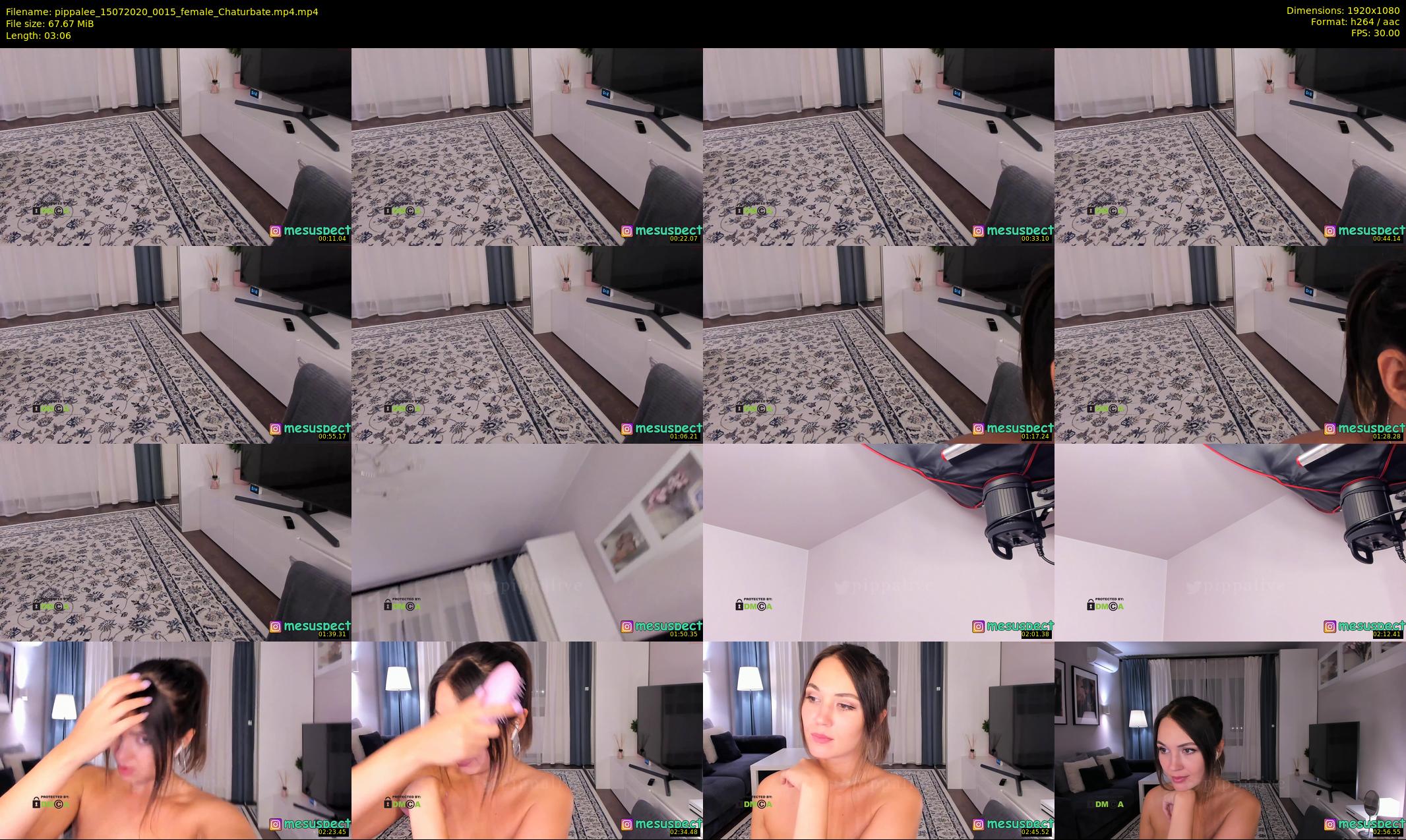 pippalee — 4 minute Chaturbate female cam show recording, 1080p, Jul 15, 2020