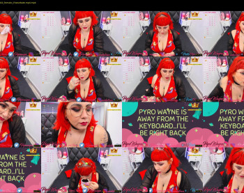 pyrowayne — 54 minute Chaturbate female cam show recording, 720p, Jul 15, 2020