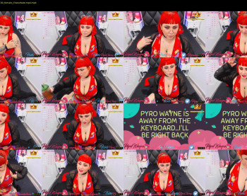 pyrowayne — 54 minute Chaturbate female cam show recording, 720p, Jul 15, 2020